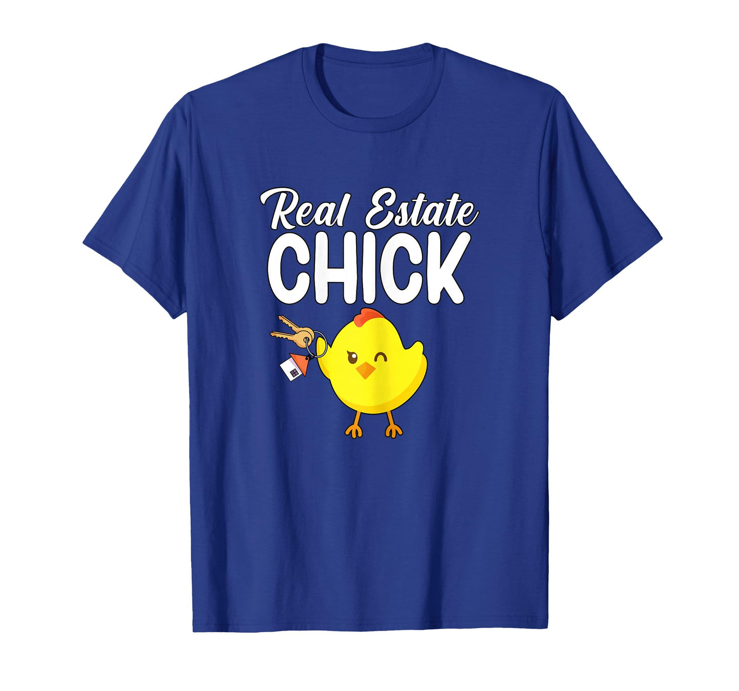 Real estate chick Real Estate Agent Gifts Womens Realtor T-Shirt , Black , Small