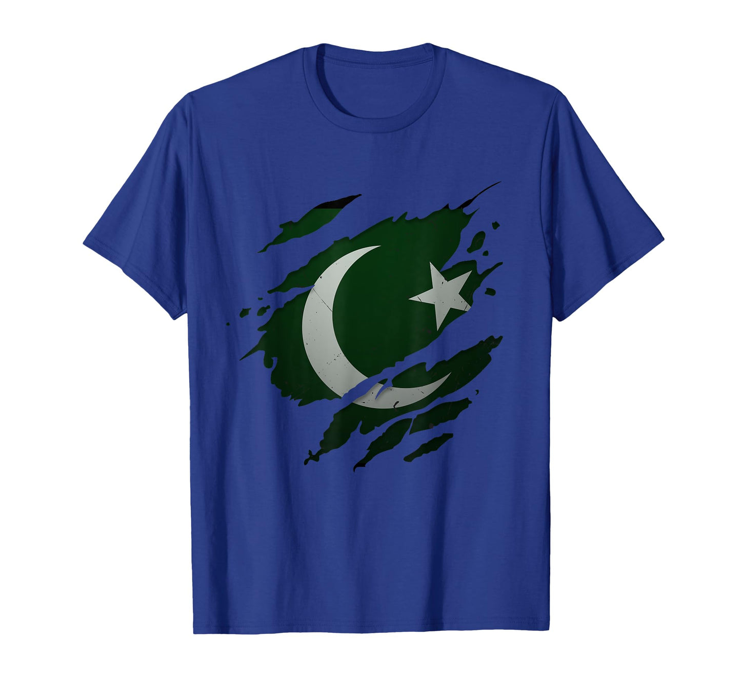 Proud Pakistani Shirts | Vintage Torn Ripped Pakistan Flag T-Shirt