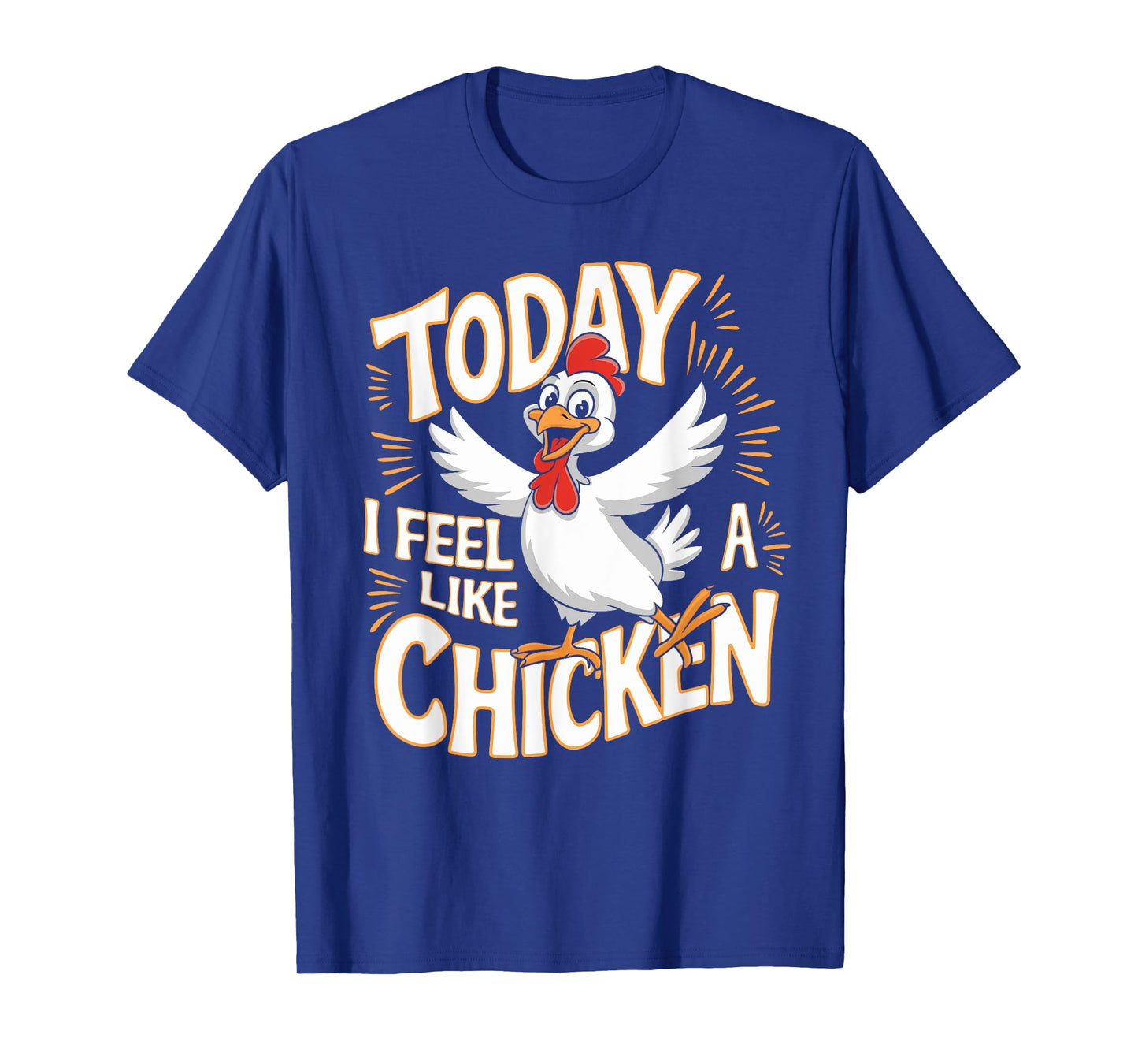 Childrens Today I feel like a Chicken Tshirt | Kids Chicken T-Shirt