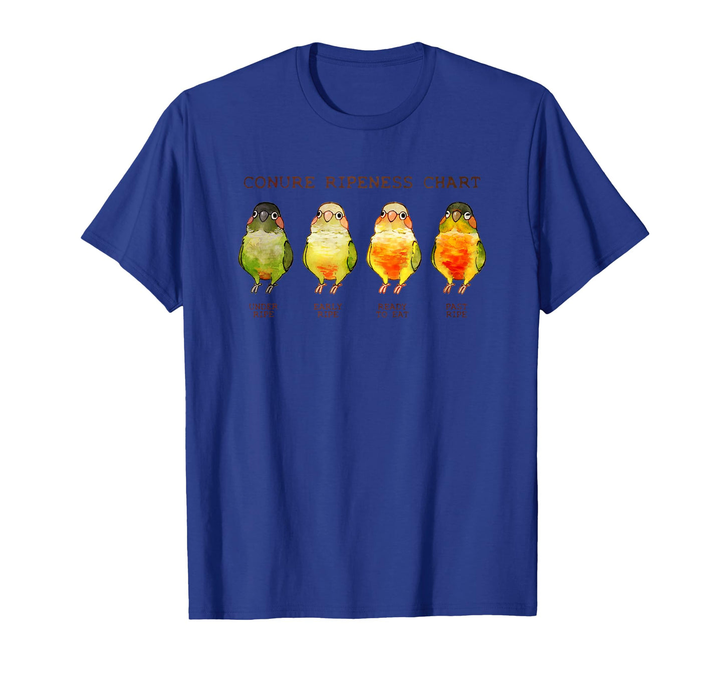 Conure Ripeness Chart T-Shirt