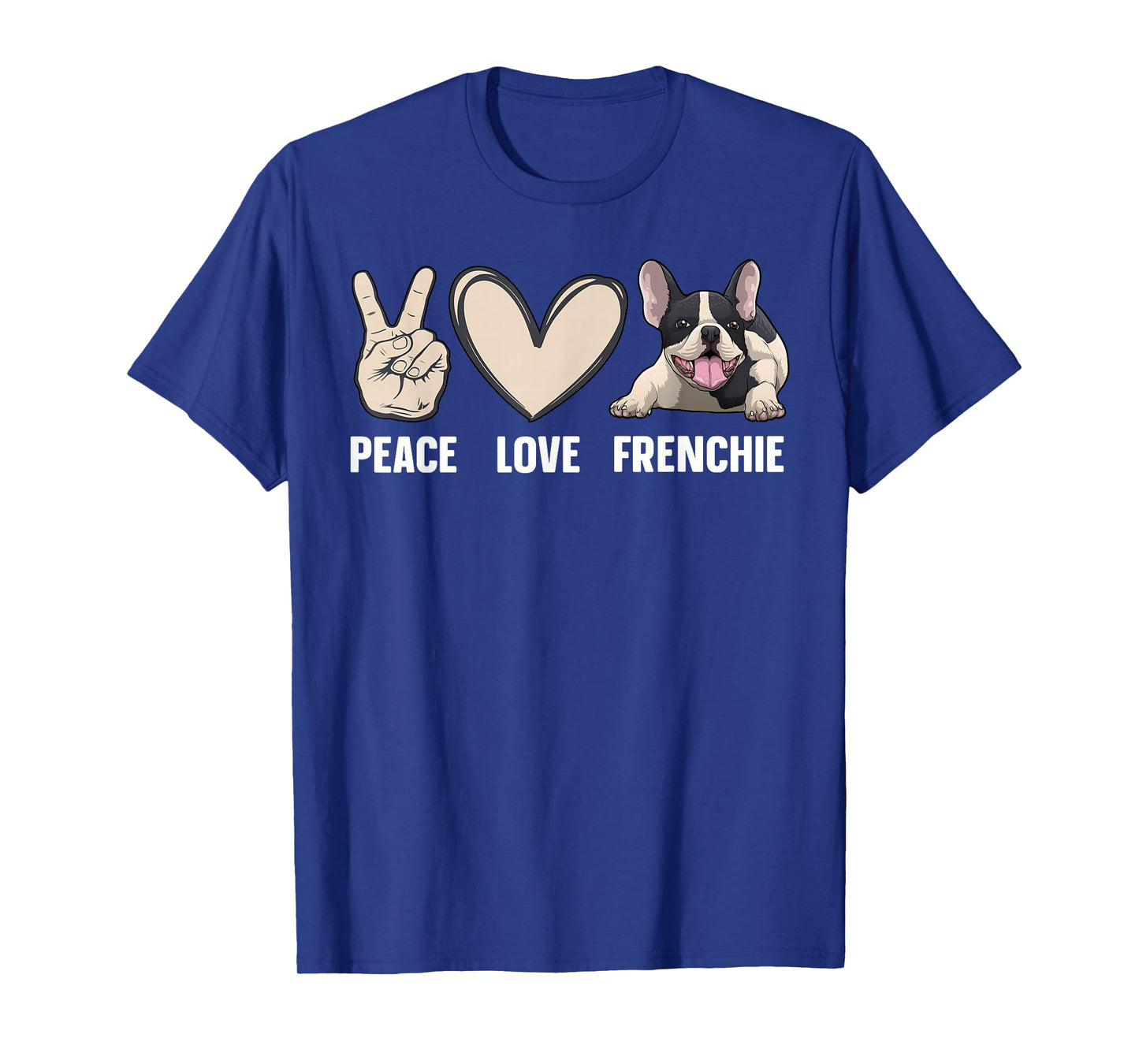 Cool French Bulldog Art for Men Women Kids Frenchie Lover T-Shirt