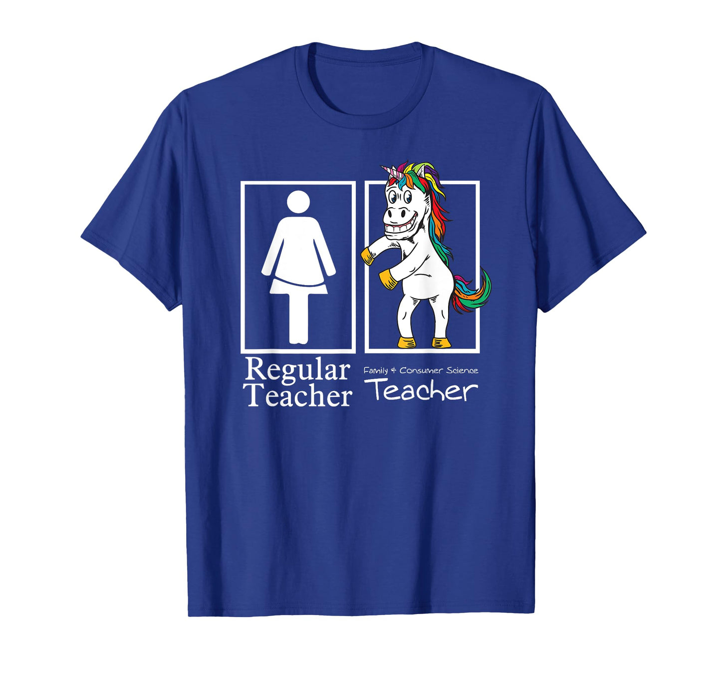 Family & Consumer Science Teacher Regular Unicorn Team Gift T-Shirt for Men Women Girls Kids