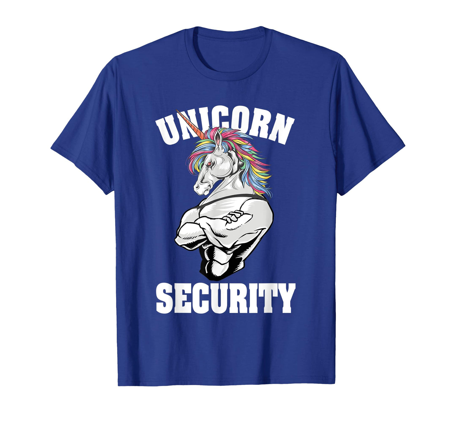 Unicorn Security Funny Costume Police Men Women Kids T-Shirt