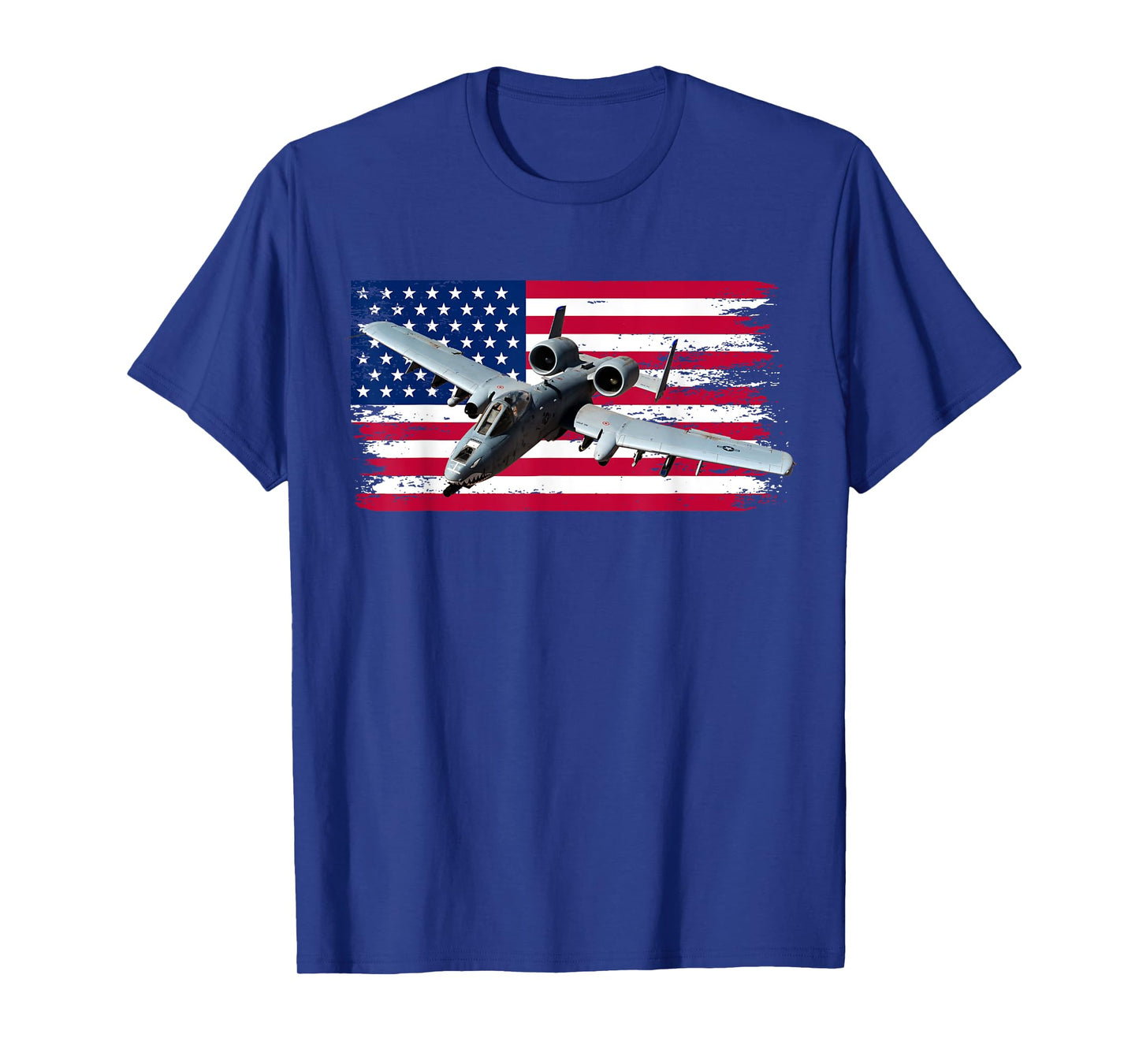 A-10 Warthog Airplane American Flag Thunderbird A10 T-Shirt