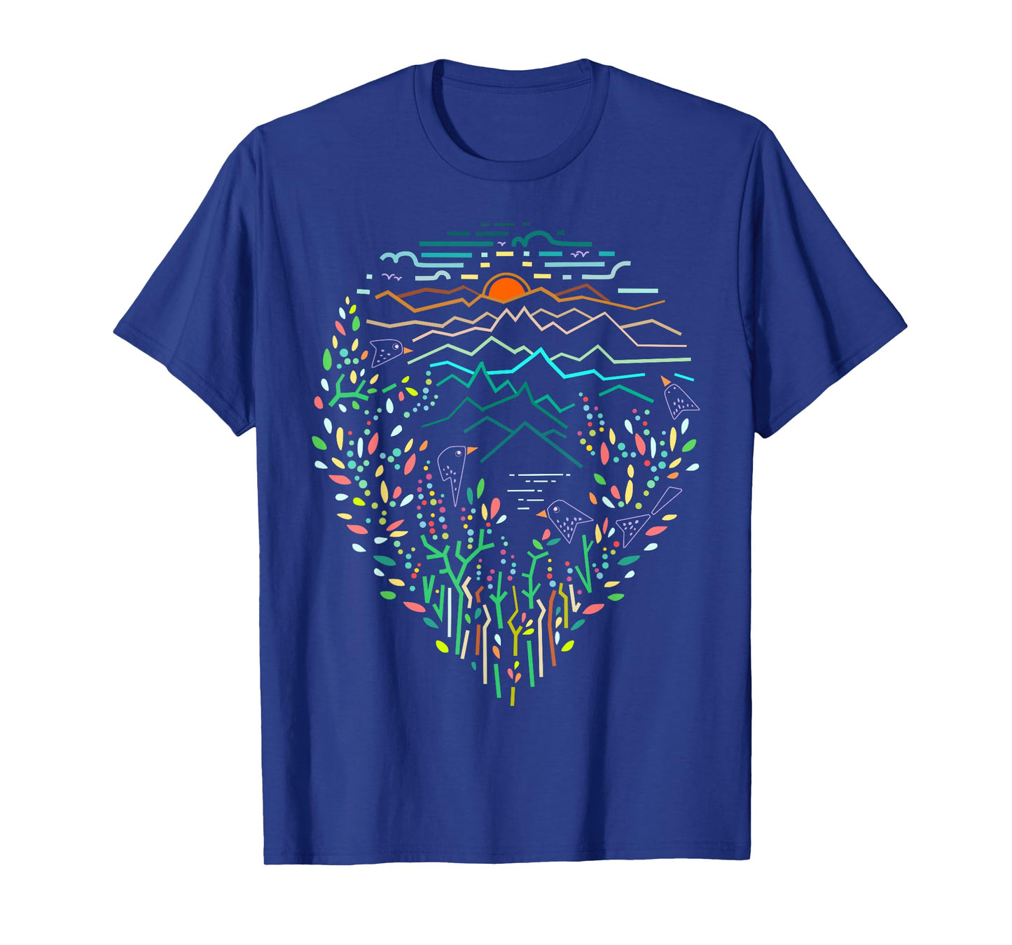 Over the trees listen birds sing Ponder upon GOD's creation T-Shirt