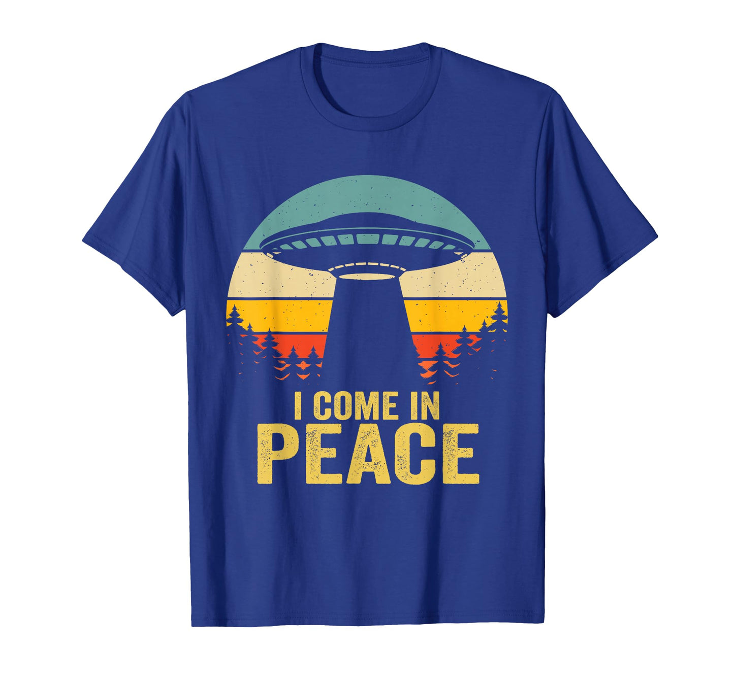 I Come In Peace im Peace Matching Couples Alien T-Shirt