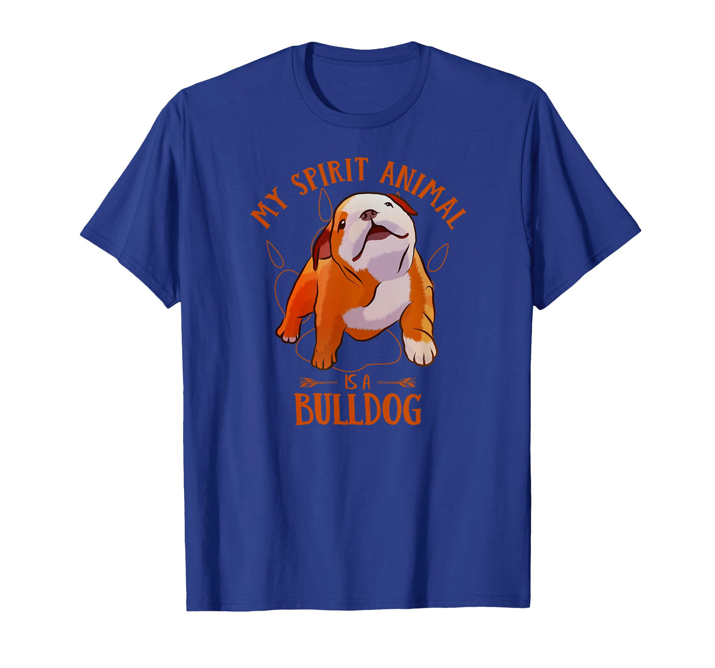 My Spirit Animal Is An English Bulldog Funny Puppy Lover T-Shirt