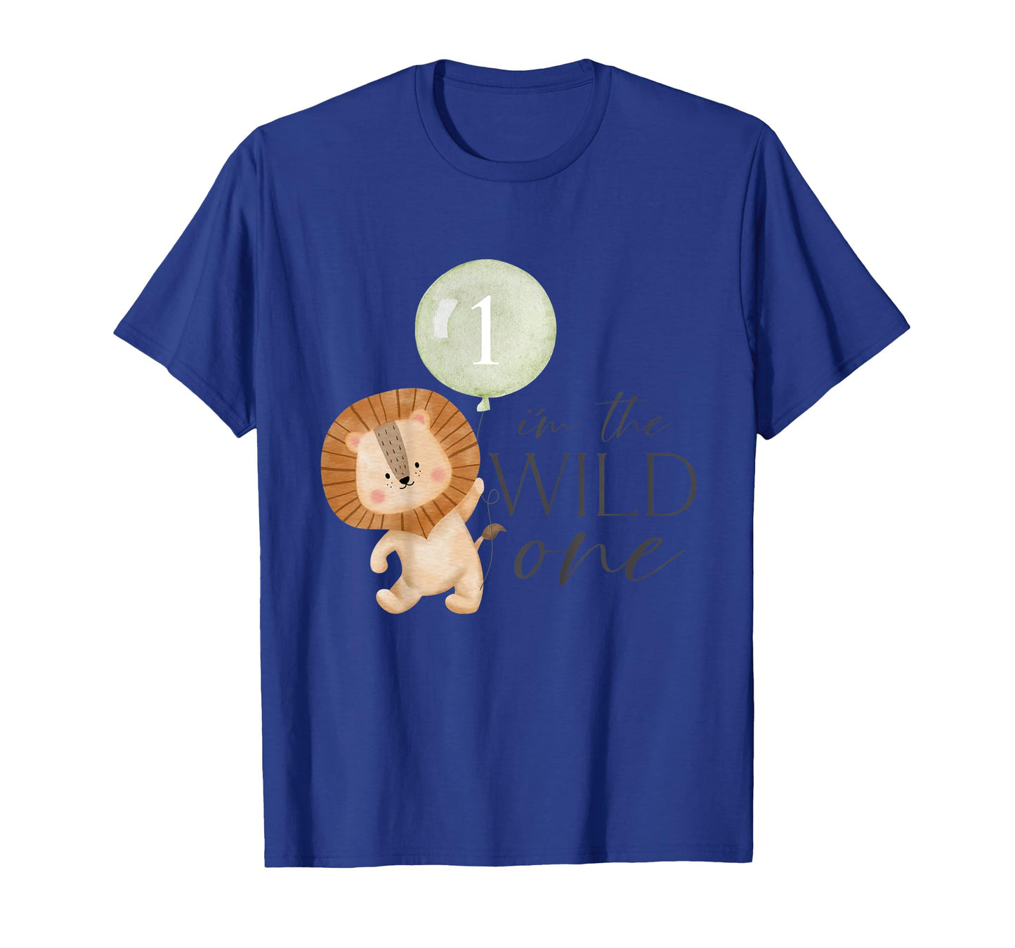 Kids I'm The Wild One Matching Family 1st Birthday Lion Boy Girl T-Shirt