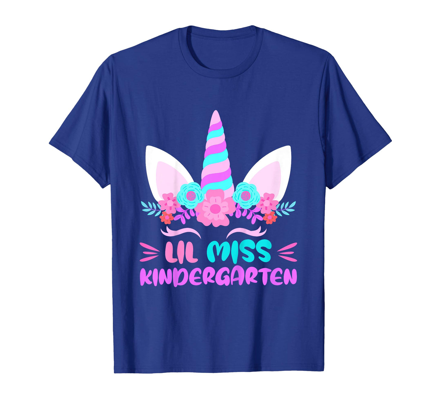 Lil Miss Kindergarten Girls First Day Of Kindergarten T-Shirt