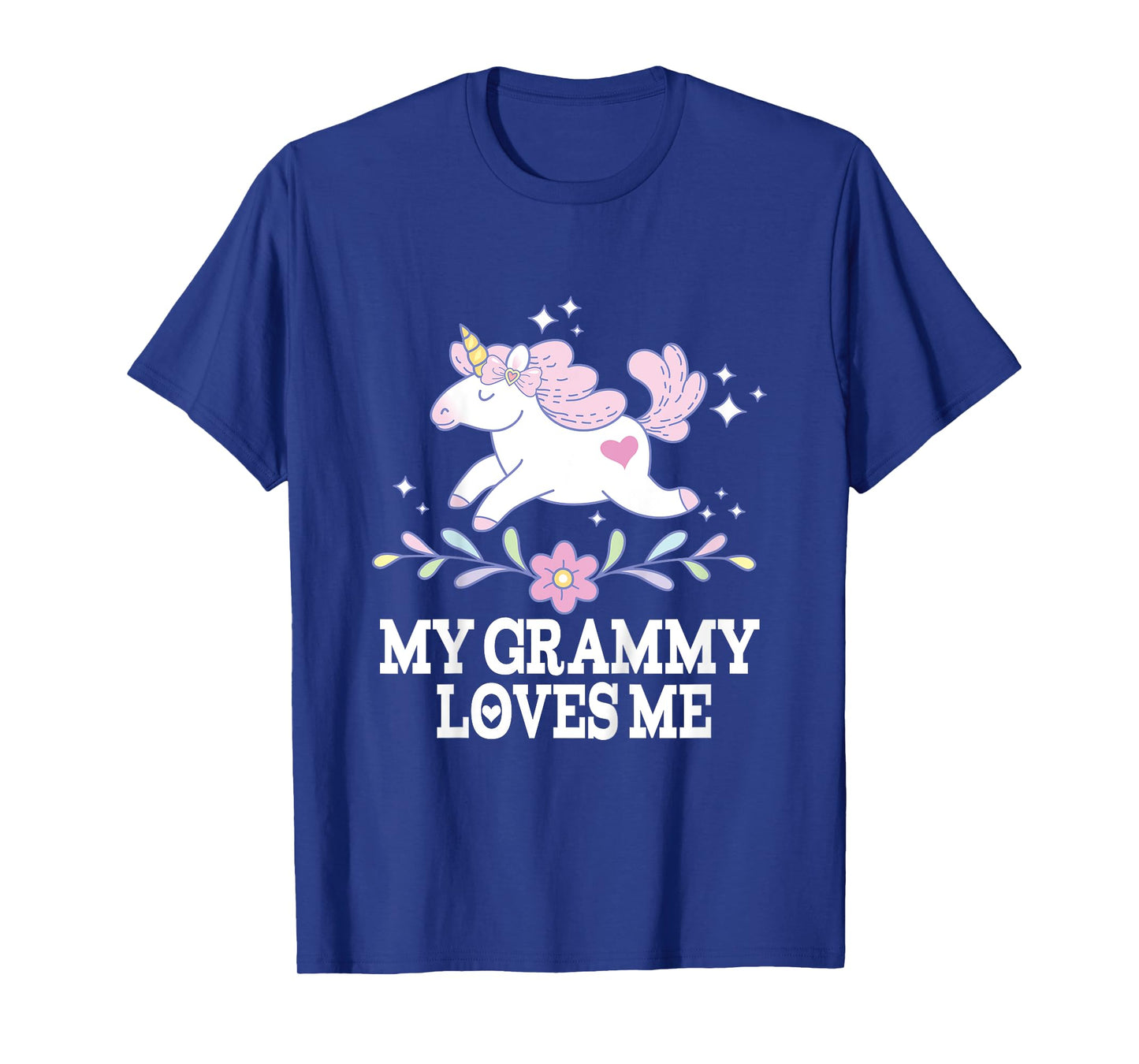 My Grammy Loves Me Granddaughter Unicorn for Girl T-Shirt