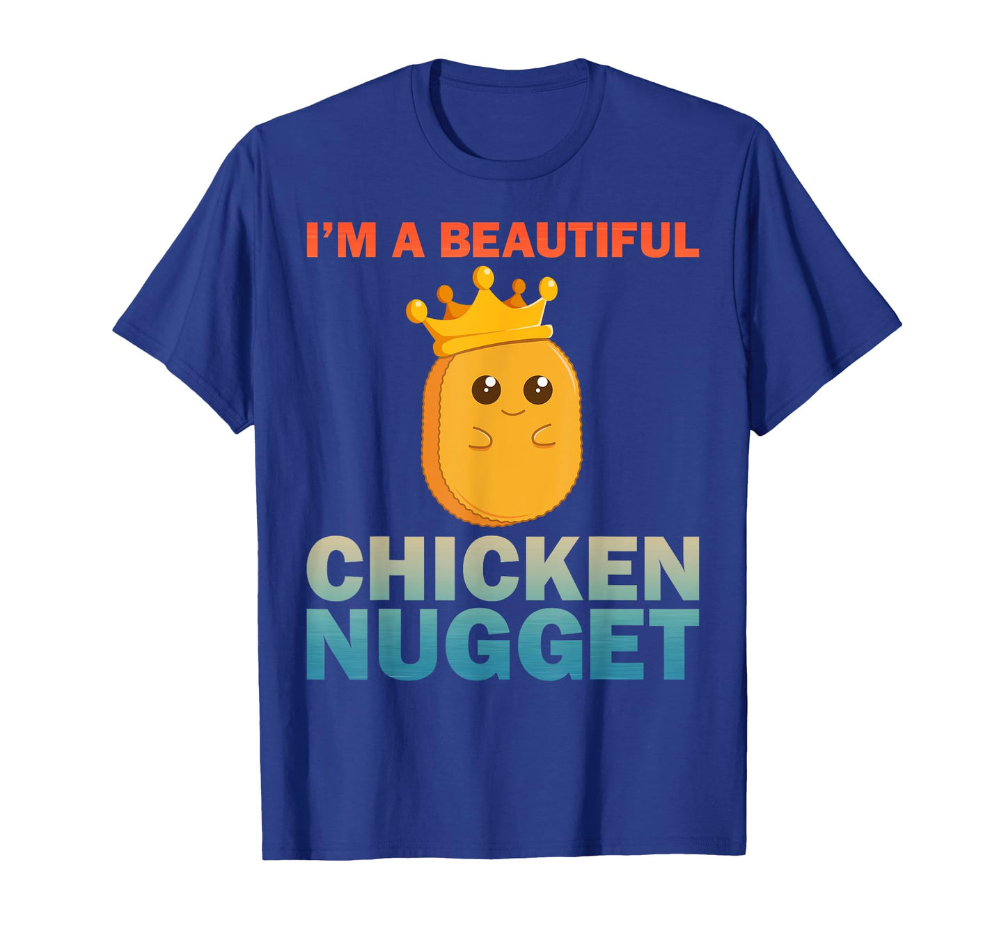 Cute Chicken Nugget Art For Women Girls Chicken Nugget Lover T-Shirt