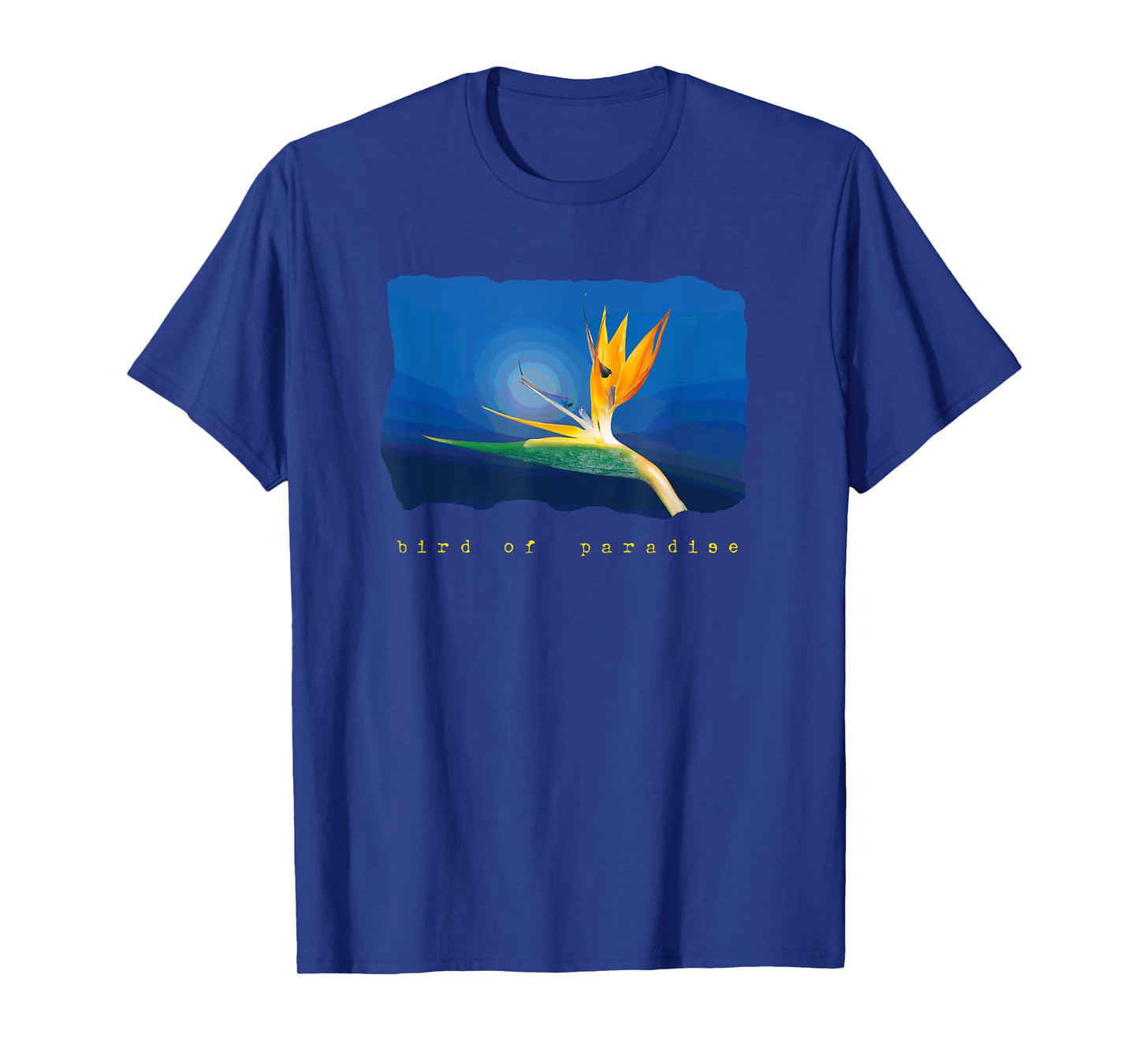 Bird of Paradise Tropical Flower T-Shirt Graphic Tee Shirt T-Shirt