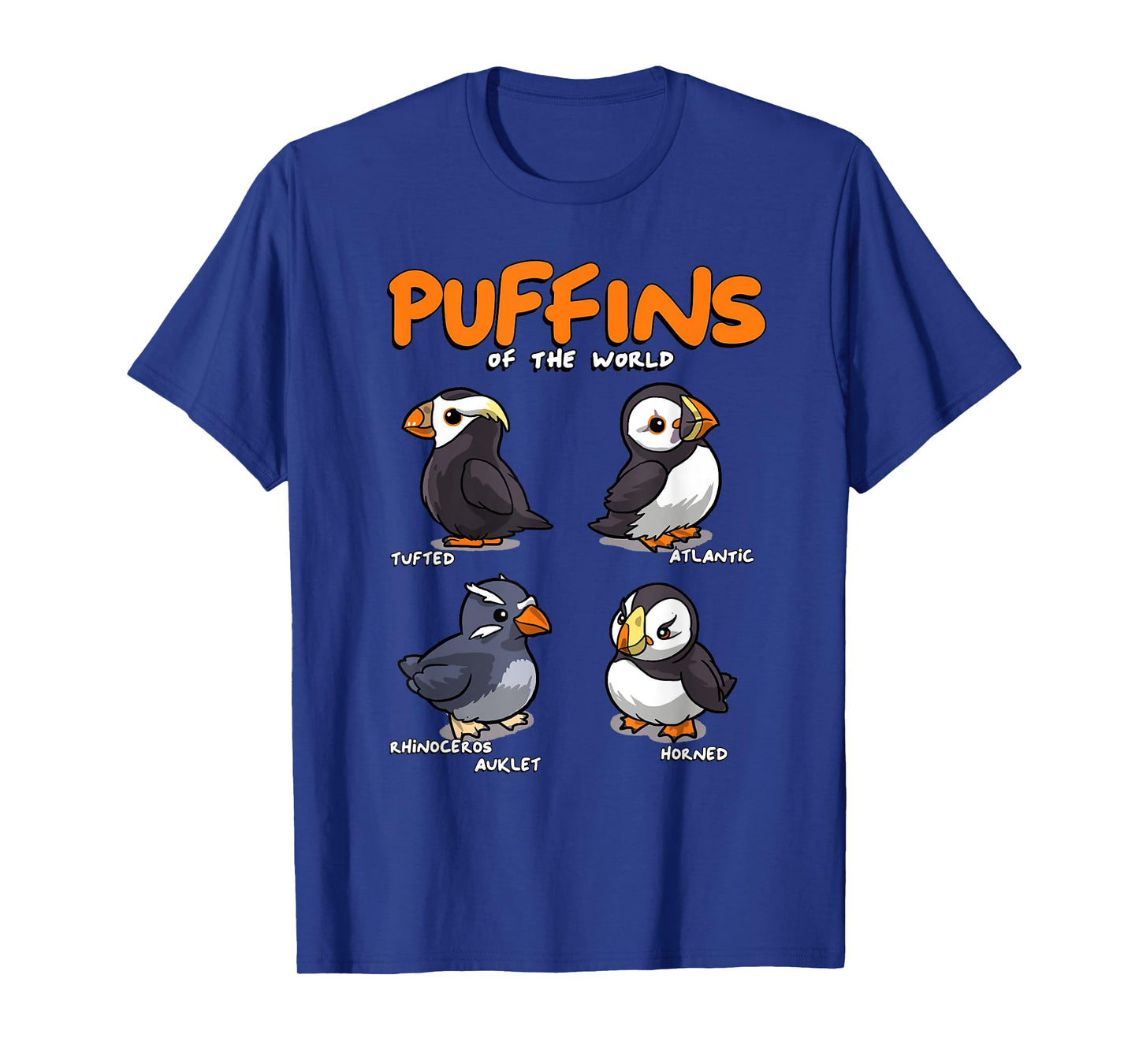Puffin Animals of the World Educational Iceland Animal Bird T-Shirt
