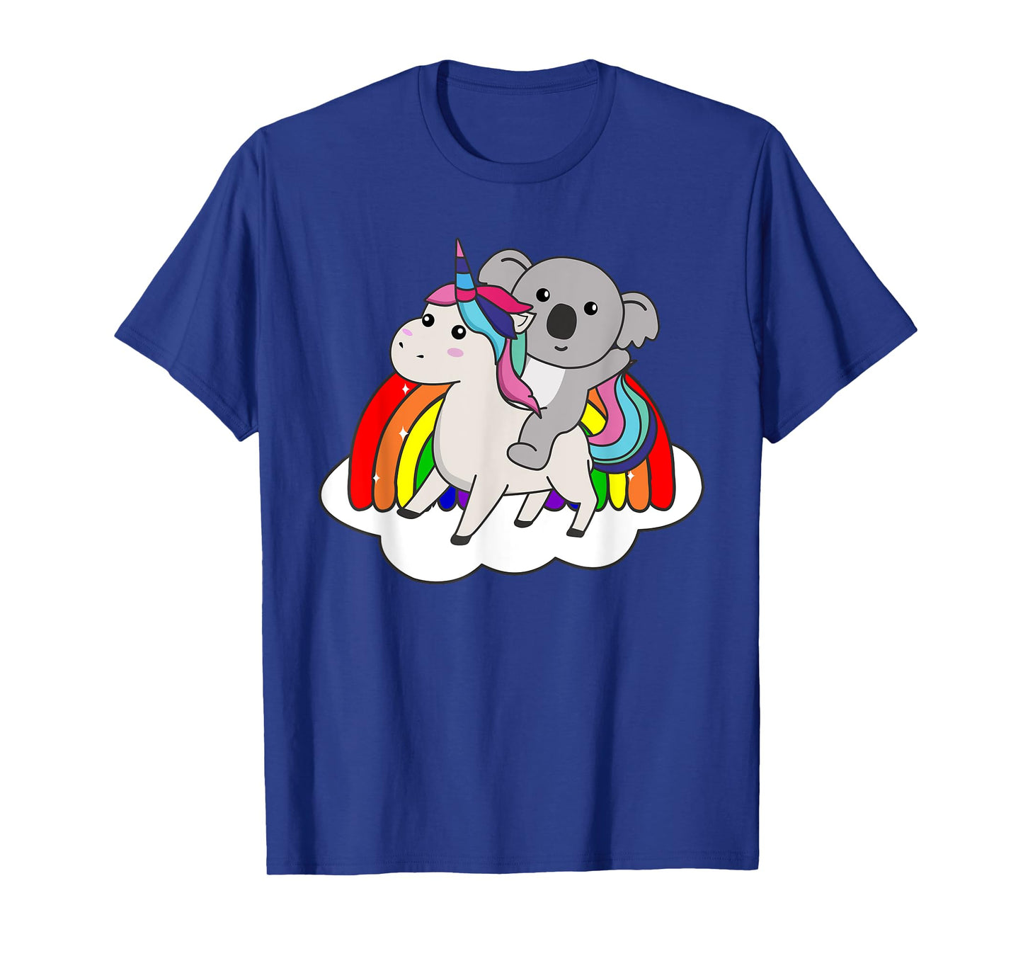 Koala On Unicorn Rainbow Animals Cute Koalas Unicorns T-Shirt