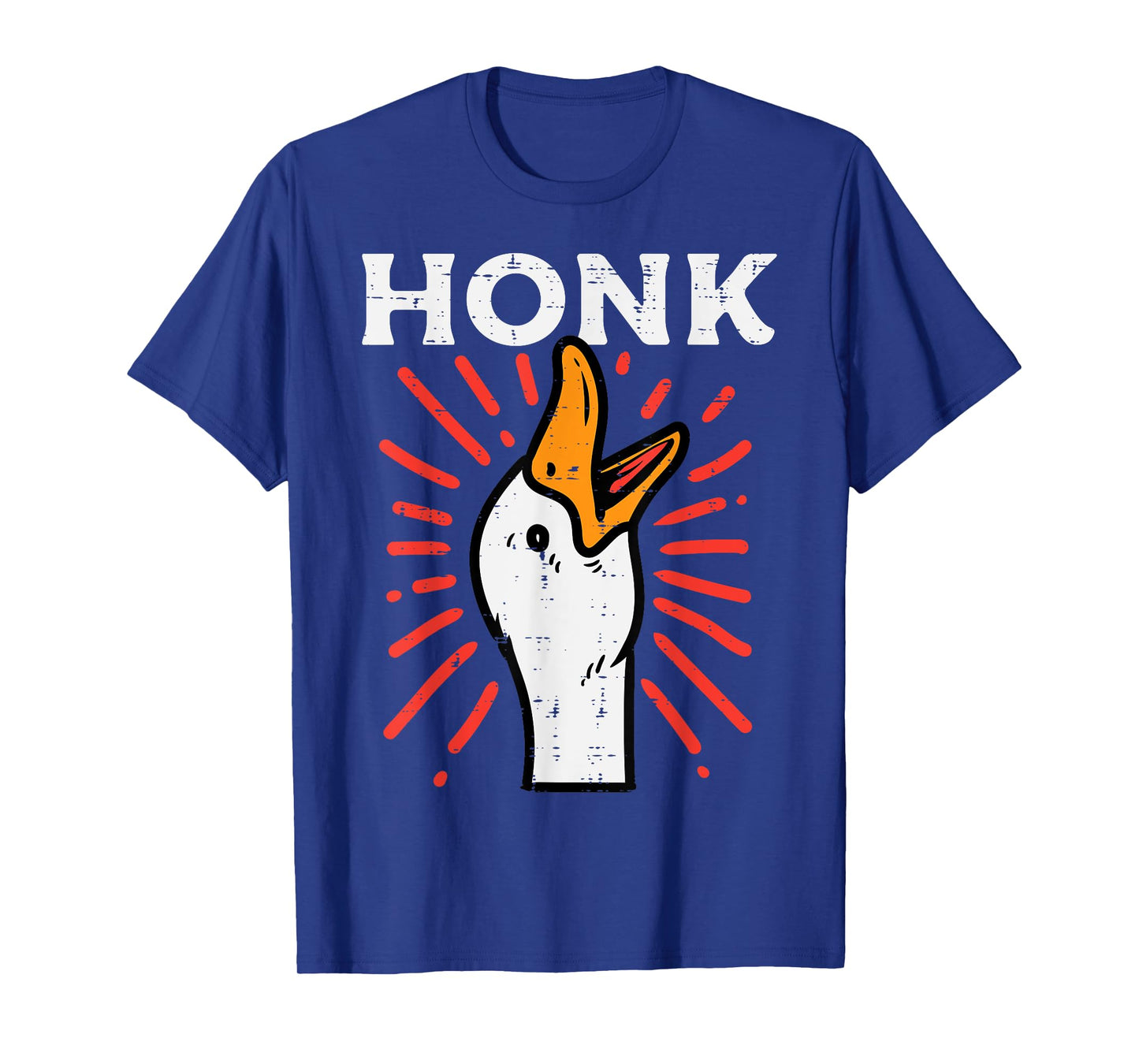 Duck Honk Funny Quack Goose Chicken Meme Men Women Kids T-Shirt