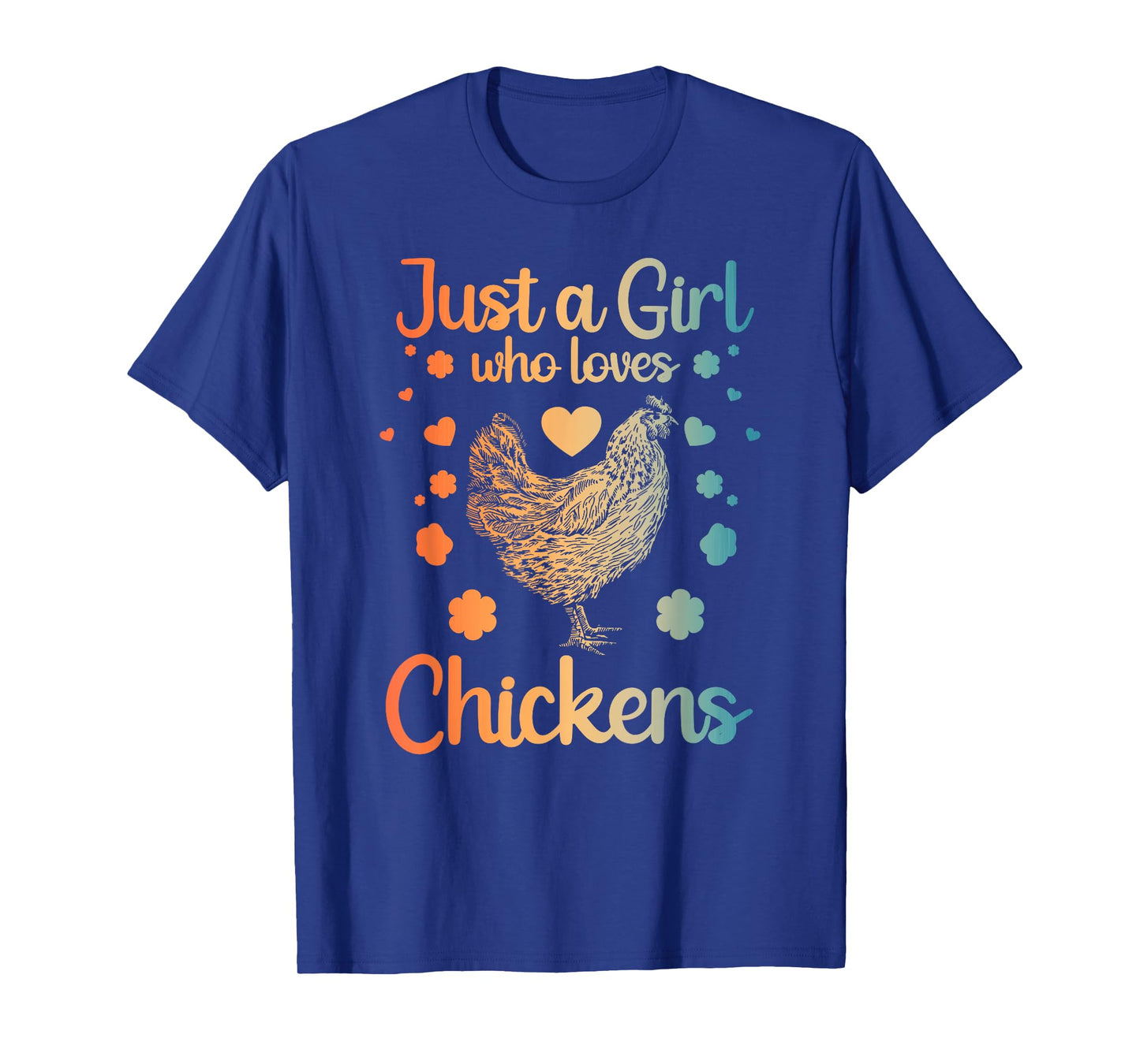 Best Chicken Gift Farm Chicken Accessories & Stuff Funny Girl Chicken Design For Kids Women Mom Chicken Lover T-Shirt