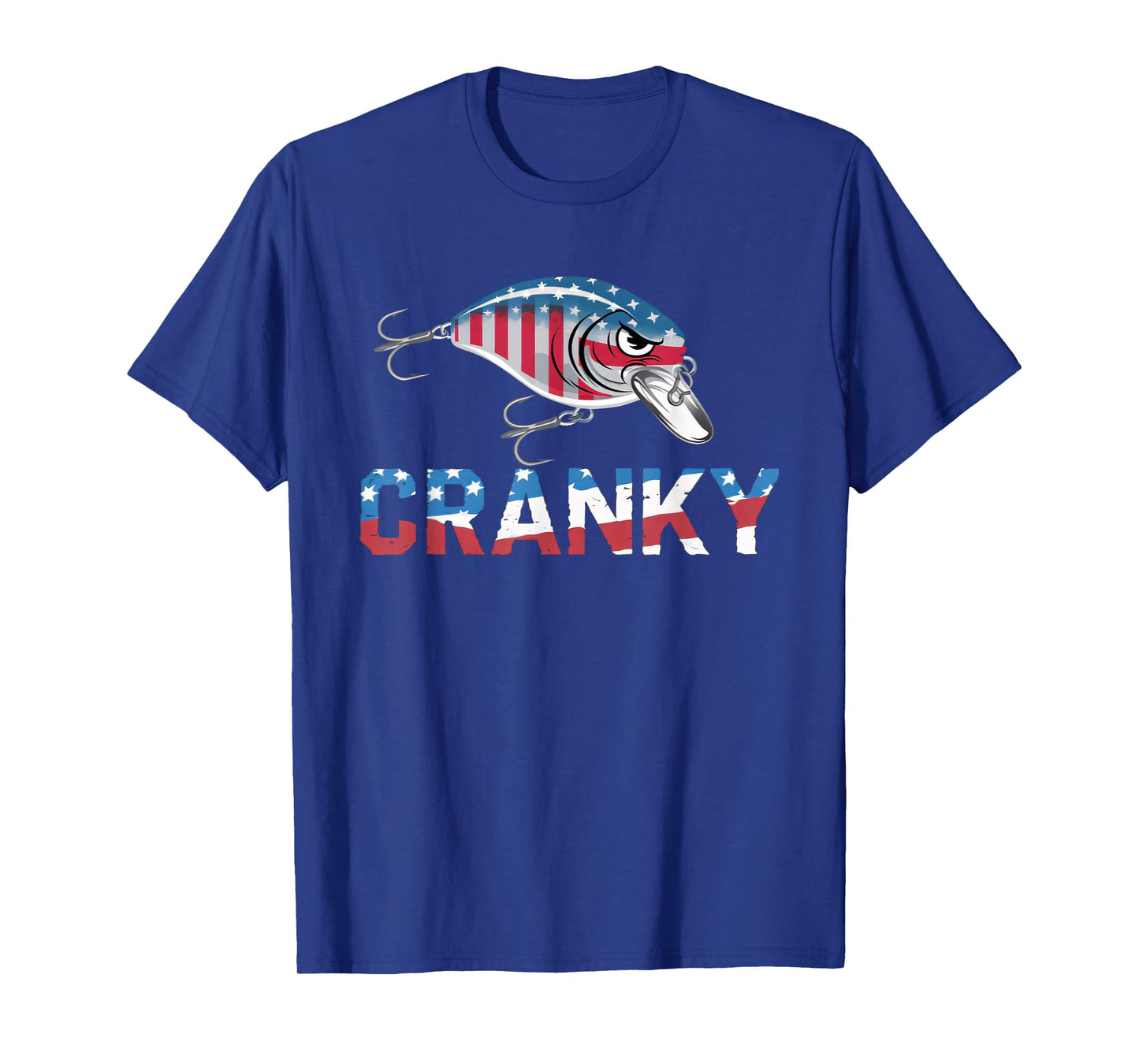 cranky usa crankbait fishing fathers day T-Shirt