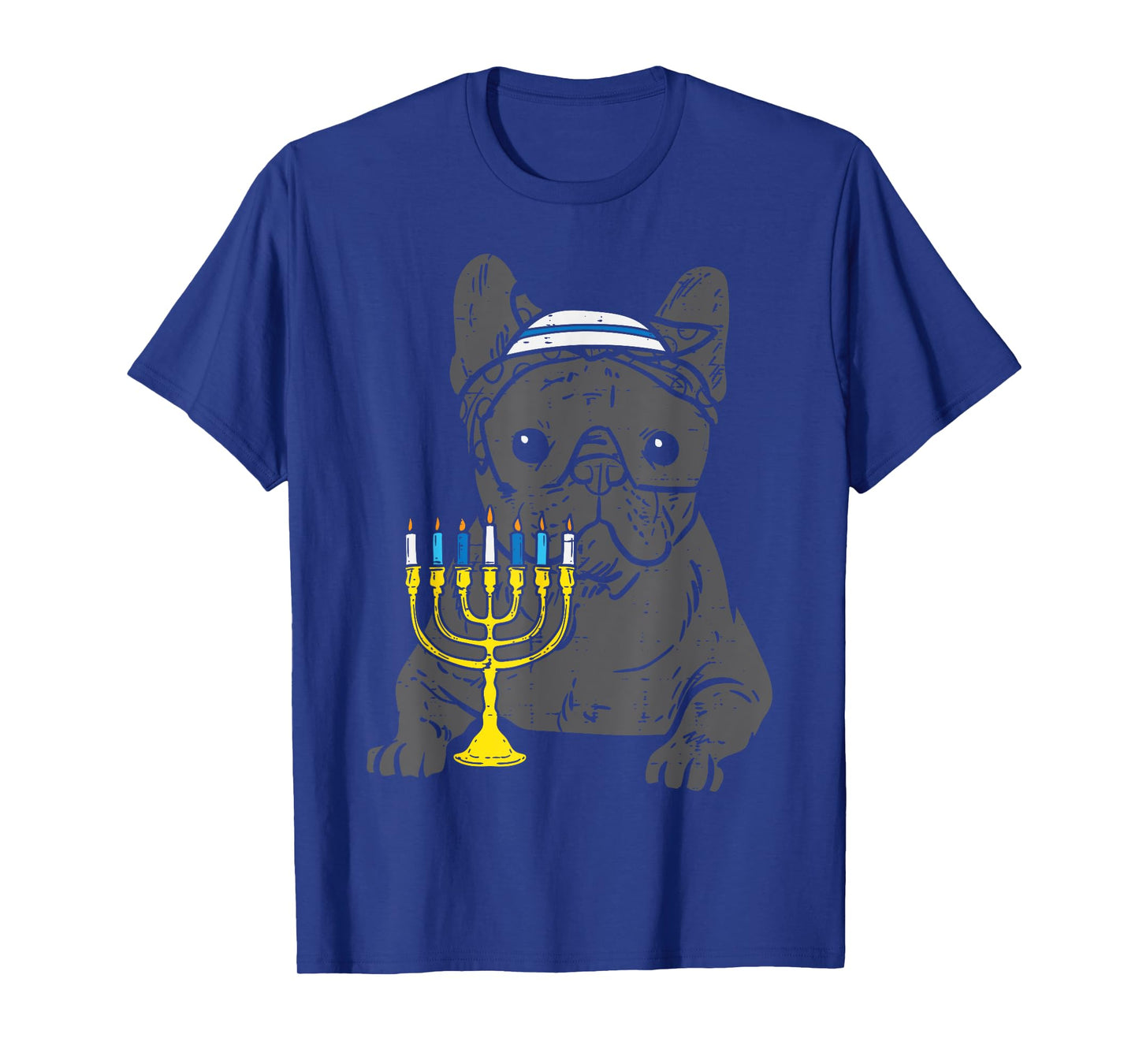 Jew French Bulldog Dog Hanukkah Pajamas Chanukah PJs Women T-Shirt