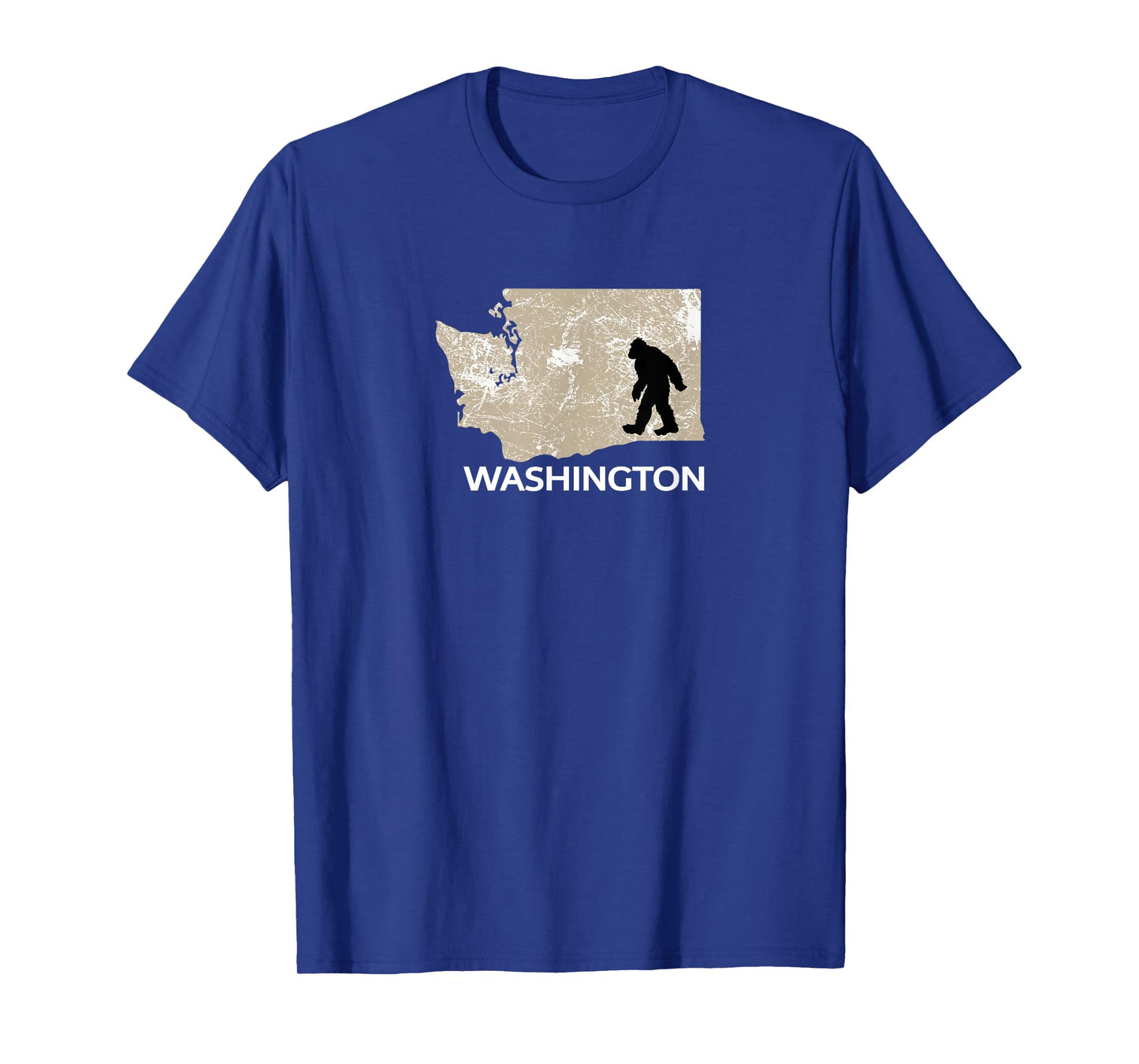 Funny Bigfoot I Believe Loves Washington WA Sasquatch T-Shirt