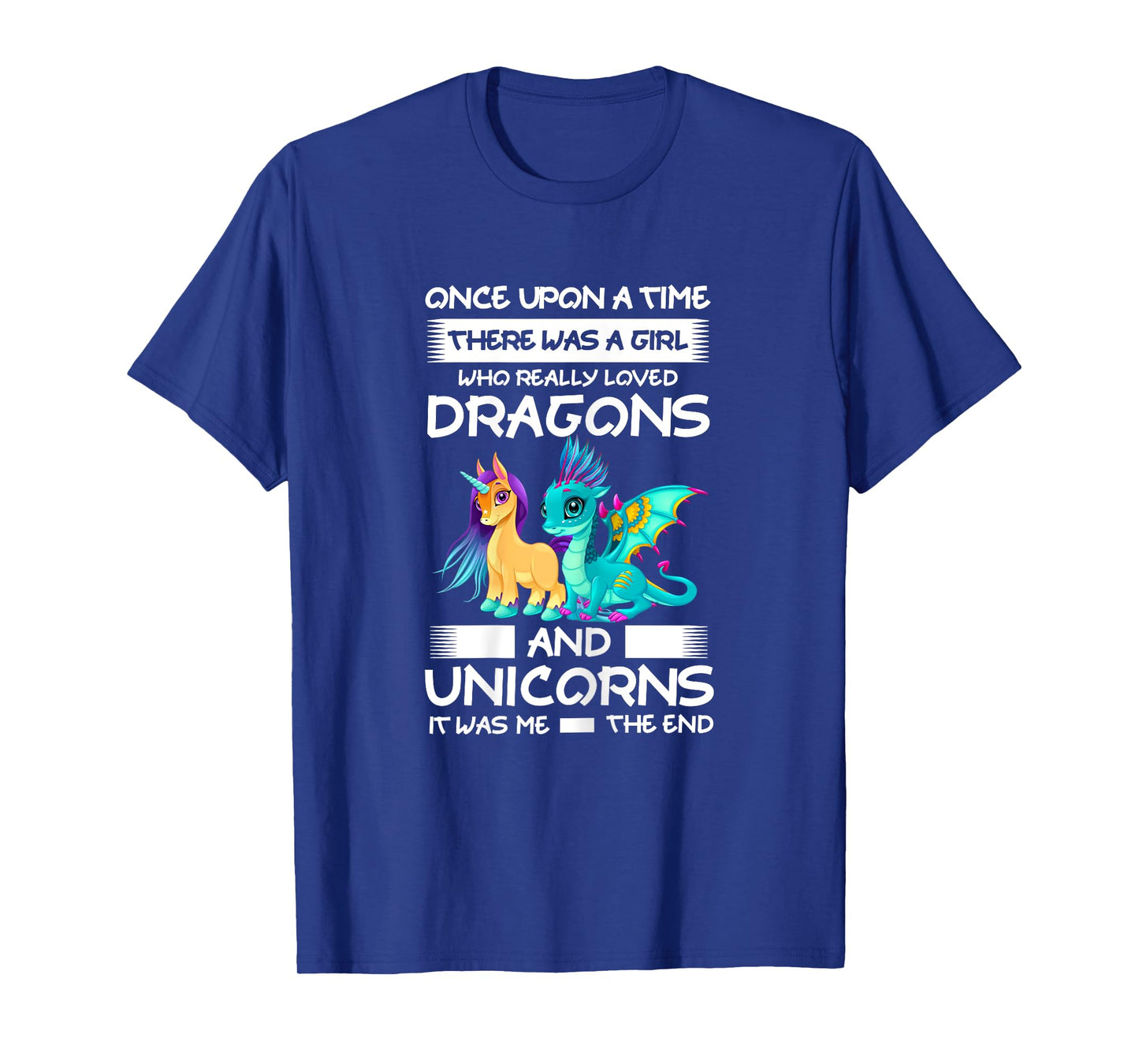 Girl Who Loved Dragons and Unicorns Unicorns T-Shirt