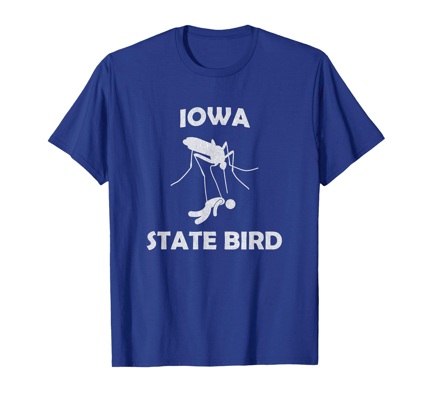 Iowa Mosquito State Bird T-Shirt Funny Outdoors Camping T-Shirt