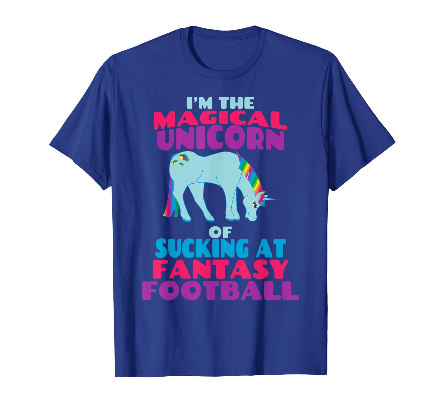 Funny I Suck at Fantasy Football Draft Party Shirt for Men T-Shirt