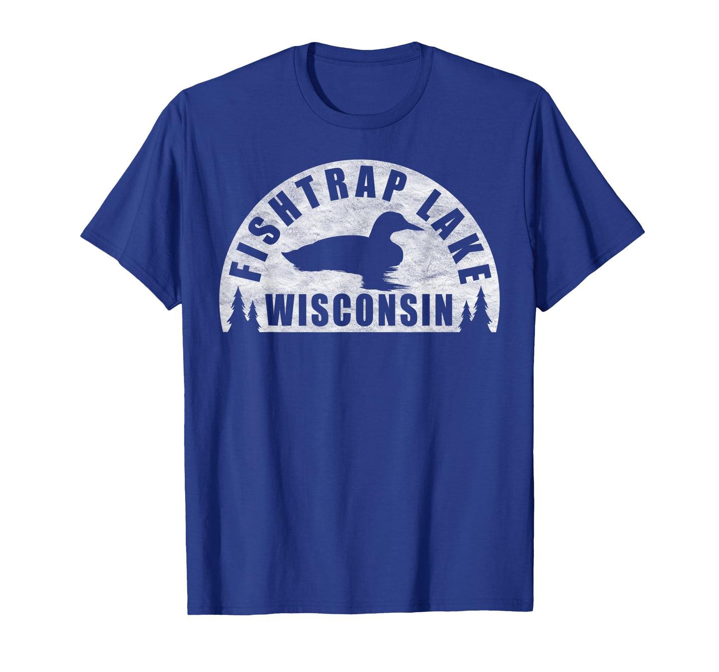 Fishtrap Lake Northern Wisconsin Loon T-Shirt