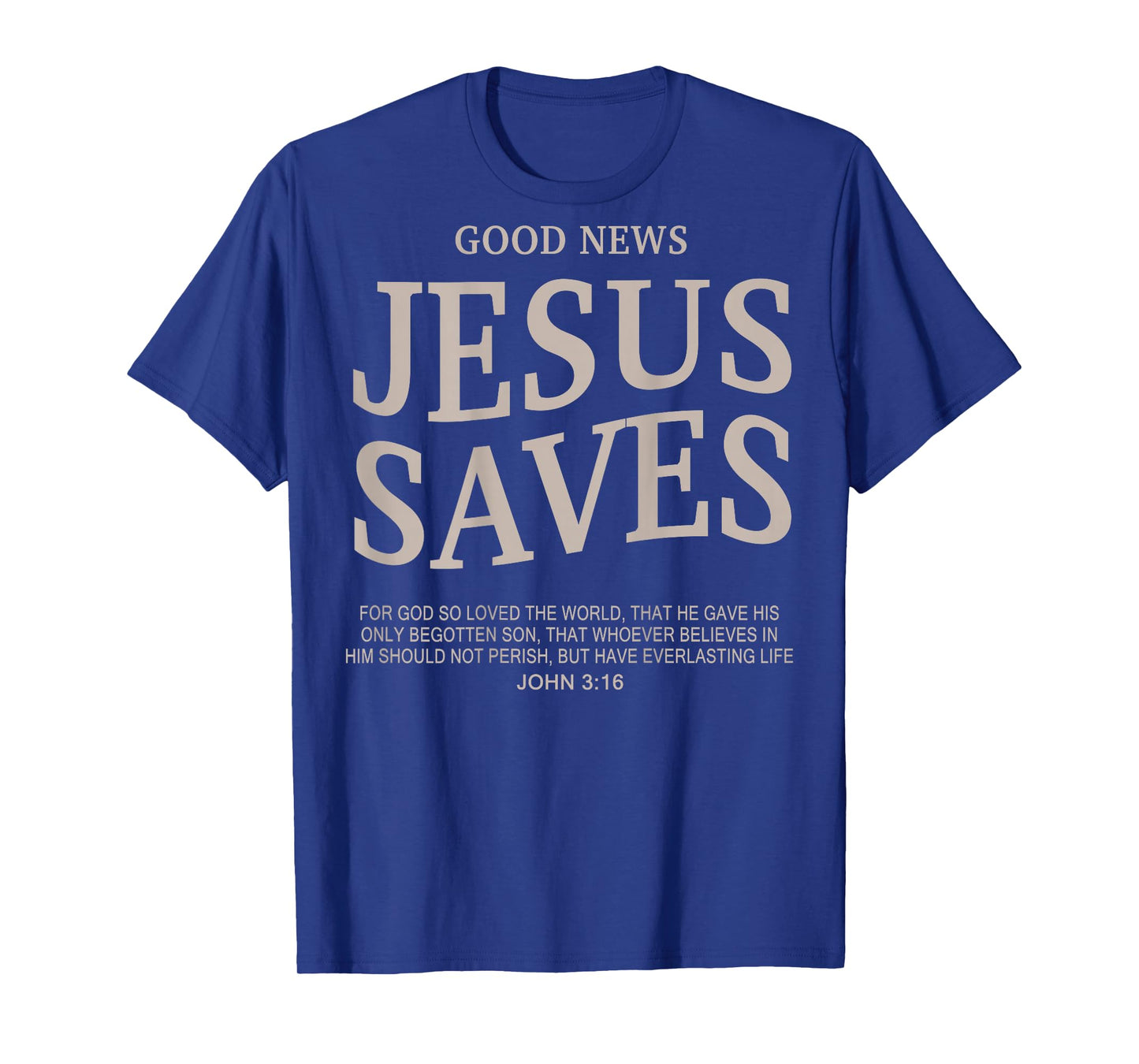 Good News Jesus Saves Cute Christian Teen Girls Bible Vere T-Shirt