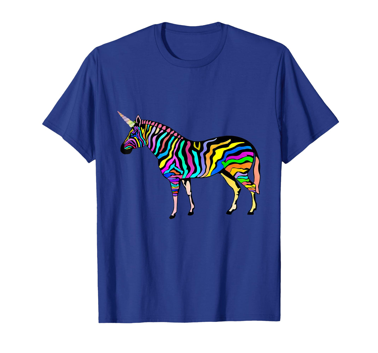 Funny Rainbow Zebra Unicorn T Shirt | Zebracorn Youth Tee T-Shirt