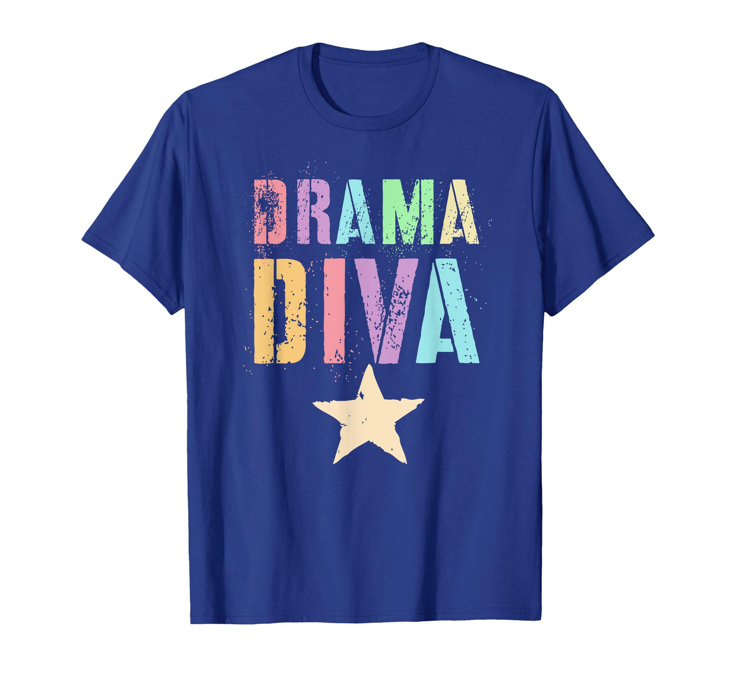 Cute DRAMA DIVA Theater Teacher School Stage Acting Play Gag T-Shirt for Men Women