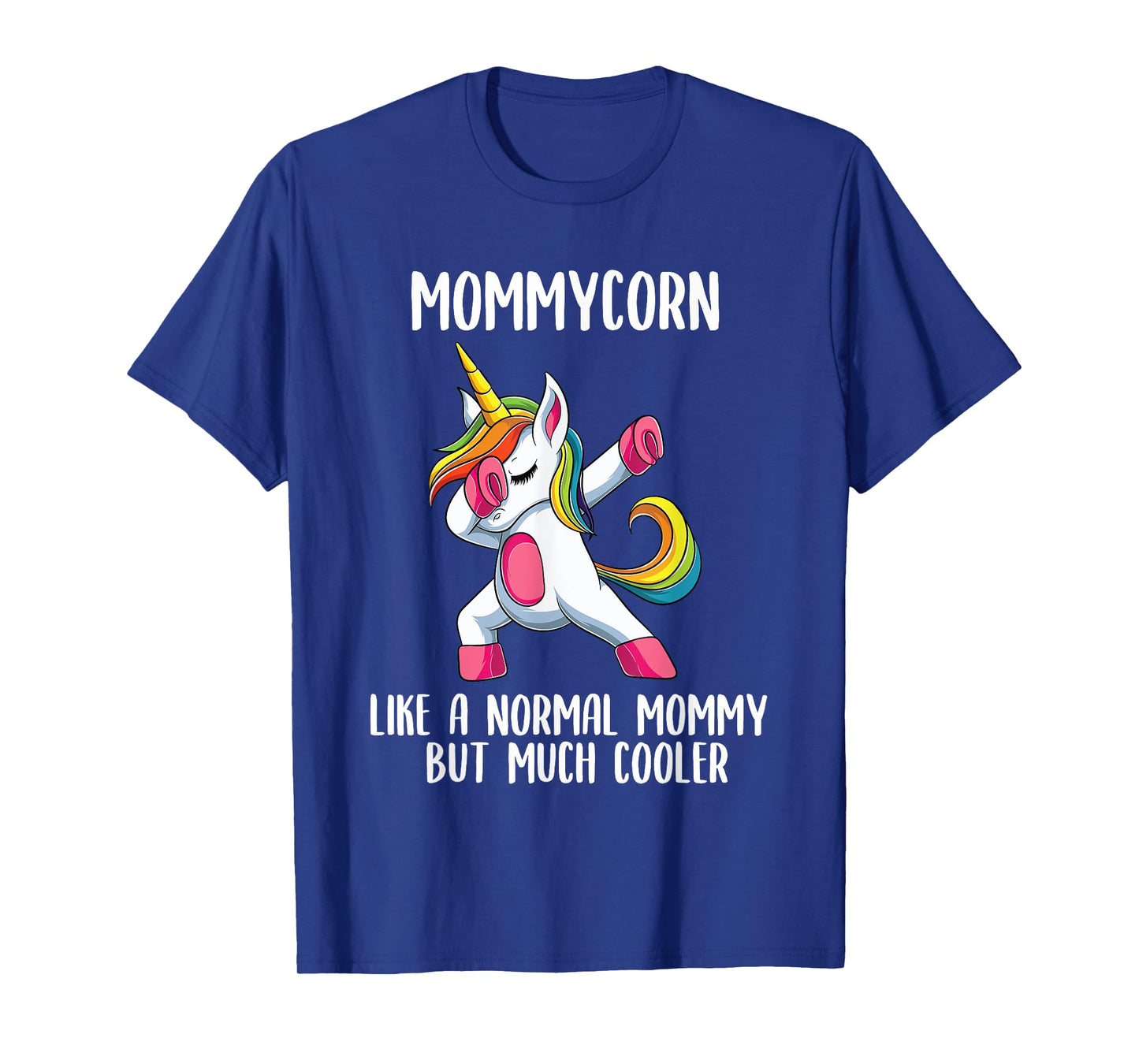 Unicorn Mommy Girl Birthday Party Apparel MommyCorn Cute T-Shirt