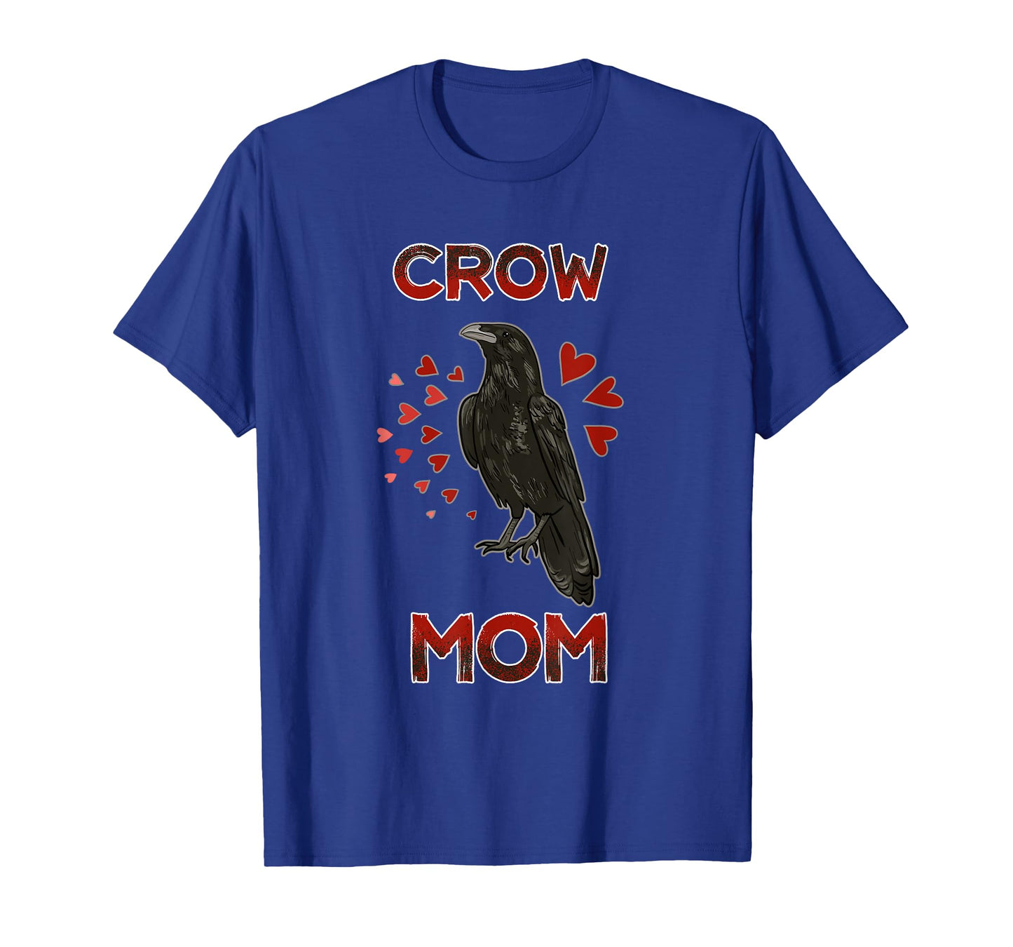 Funny Crow Mom Illustration Bird Crow Lover Quote for Women T-Shirt