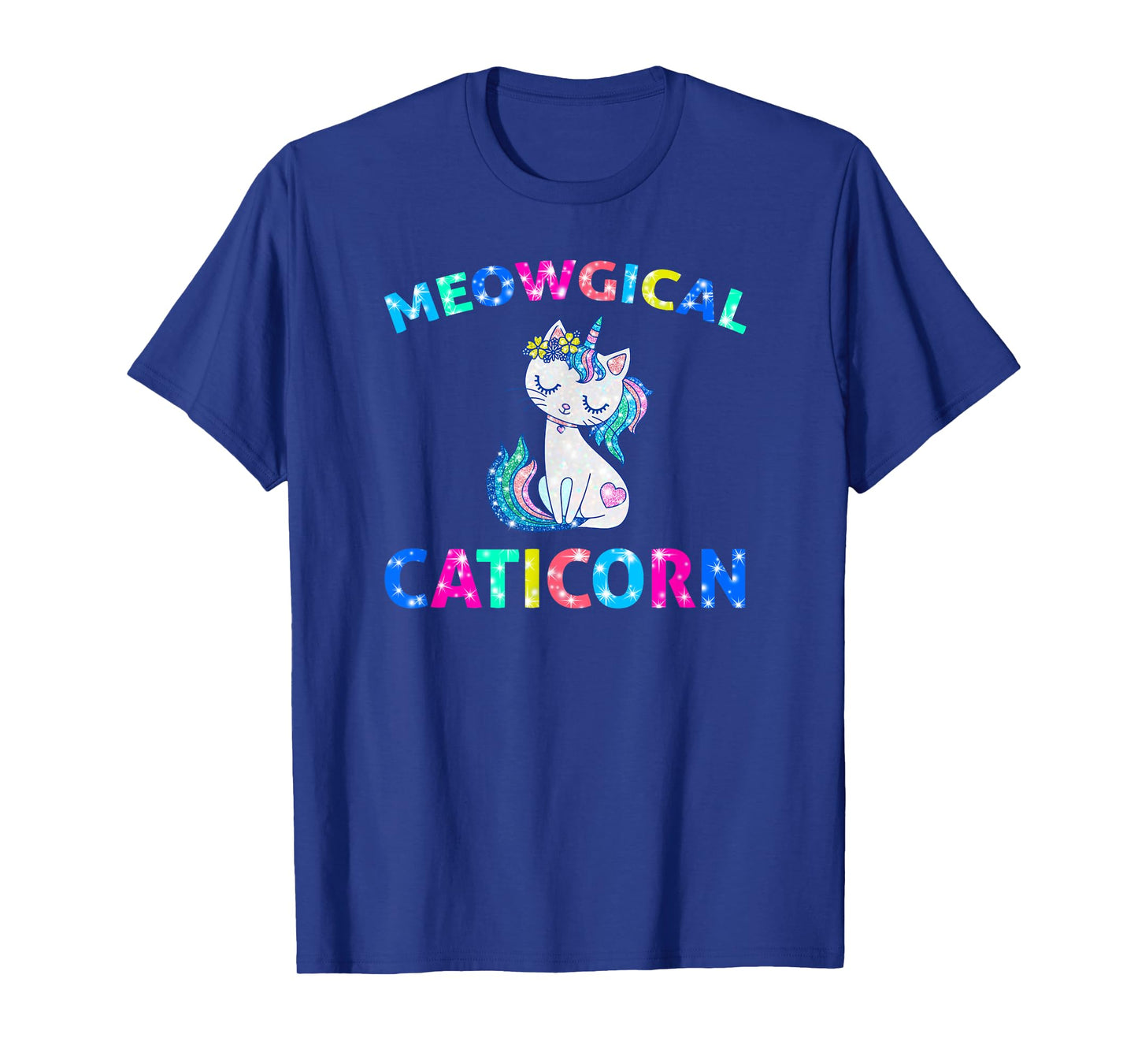 Meowgical Caticorn Shirt Unicorn Cat Kittycorn T-Shirt