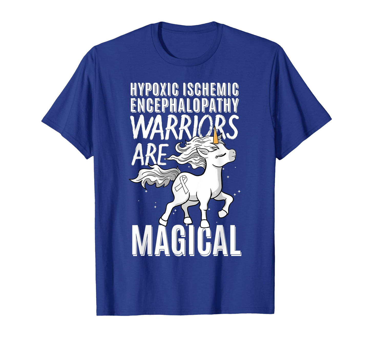 Hypoxic Ischemic Encephalopathy Cerebral Hypoxia Unicorn T-Shirt