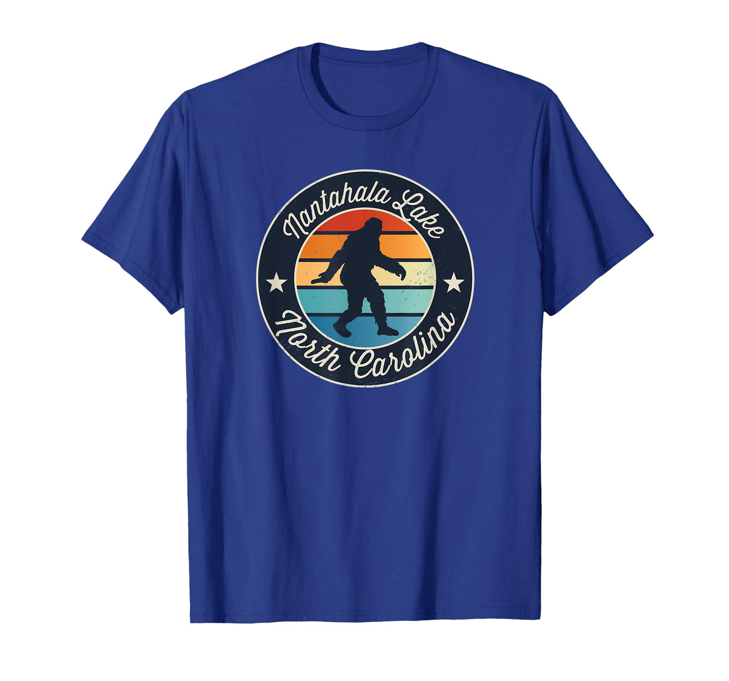 Nantahala Lake North Carolina Sasquatch Souvenir T-Shirt