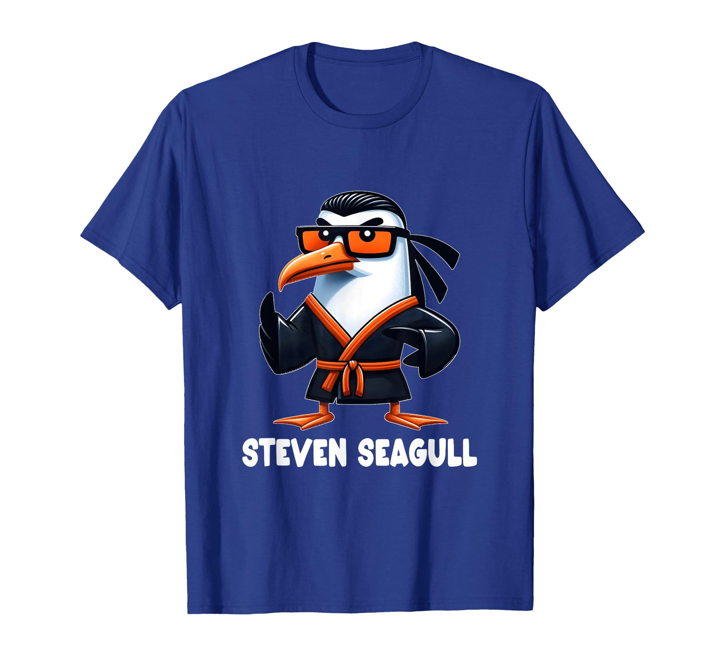 Steven Seagull Funny Martial Arts Lover T-Shirt T-Shirt