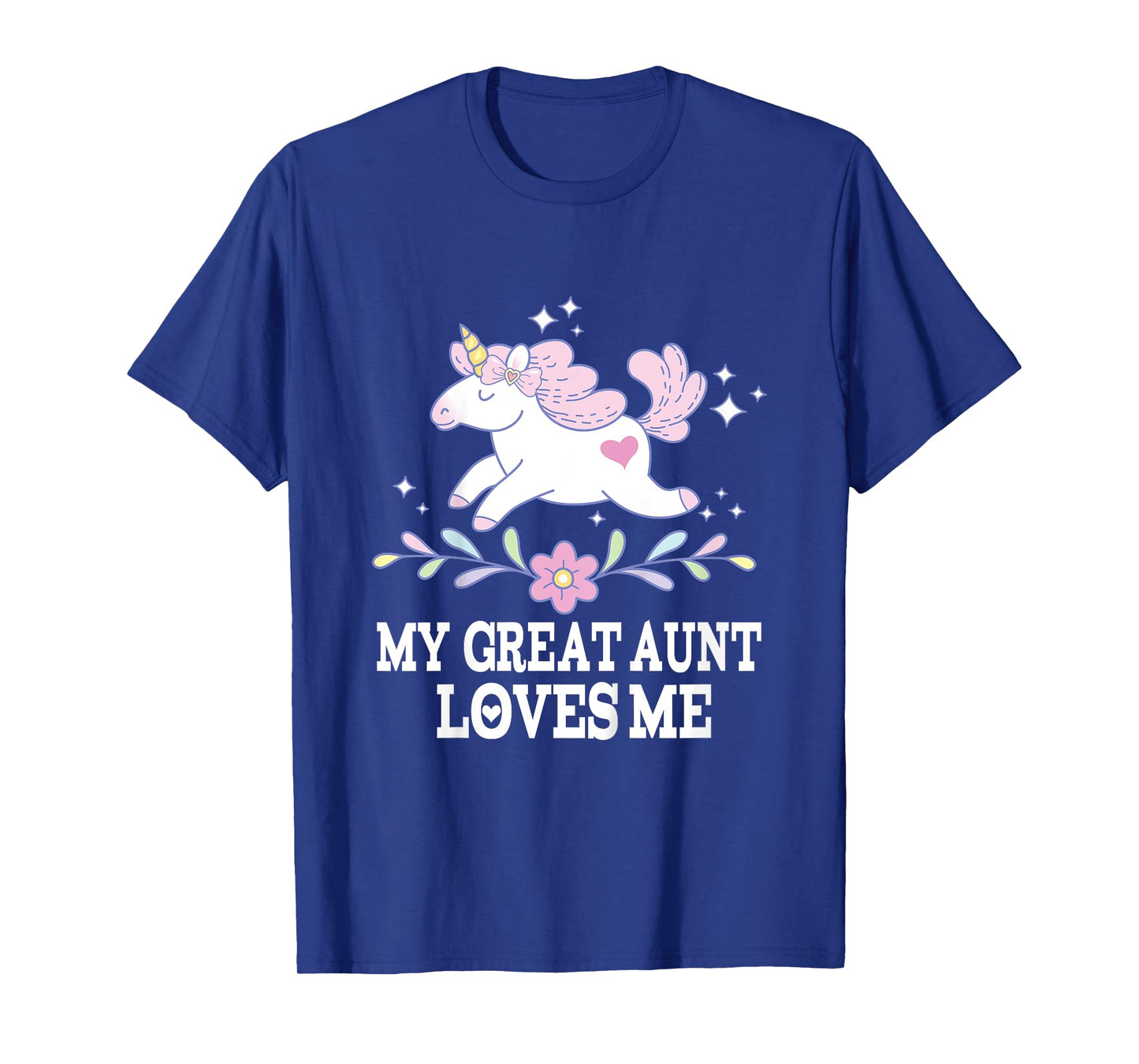 My Great Aunt Loves Me Grand Niece Unicorn T-Shirt