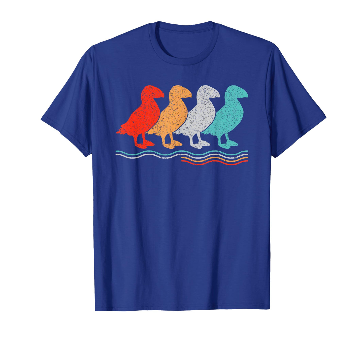 Vintage Puffin Bird Seabird Puffin T-Shirt