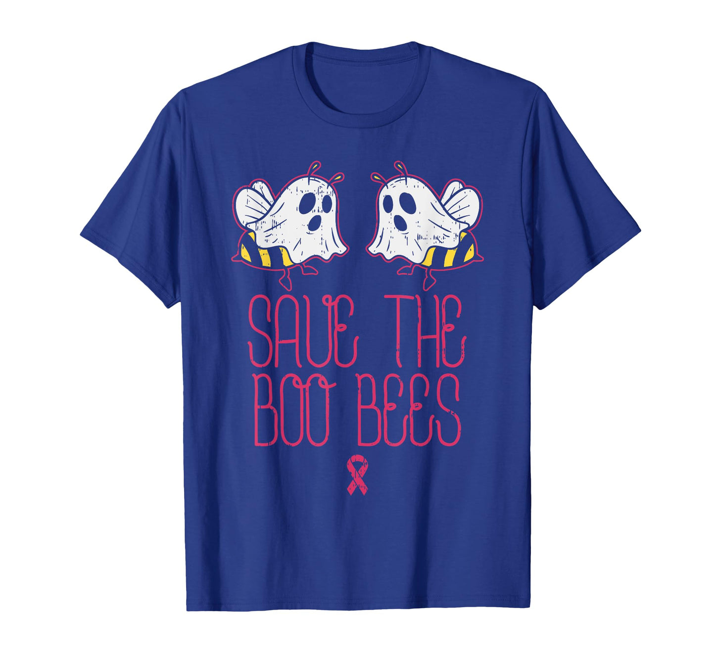 Save The Boobees Boo Bees Breast Cancer Halloween Women T-Shirt