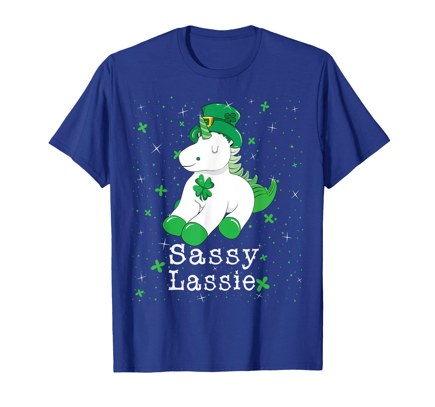 Sassy Lassie Shirt Girls Women St. Patricks Day T-Shirt