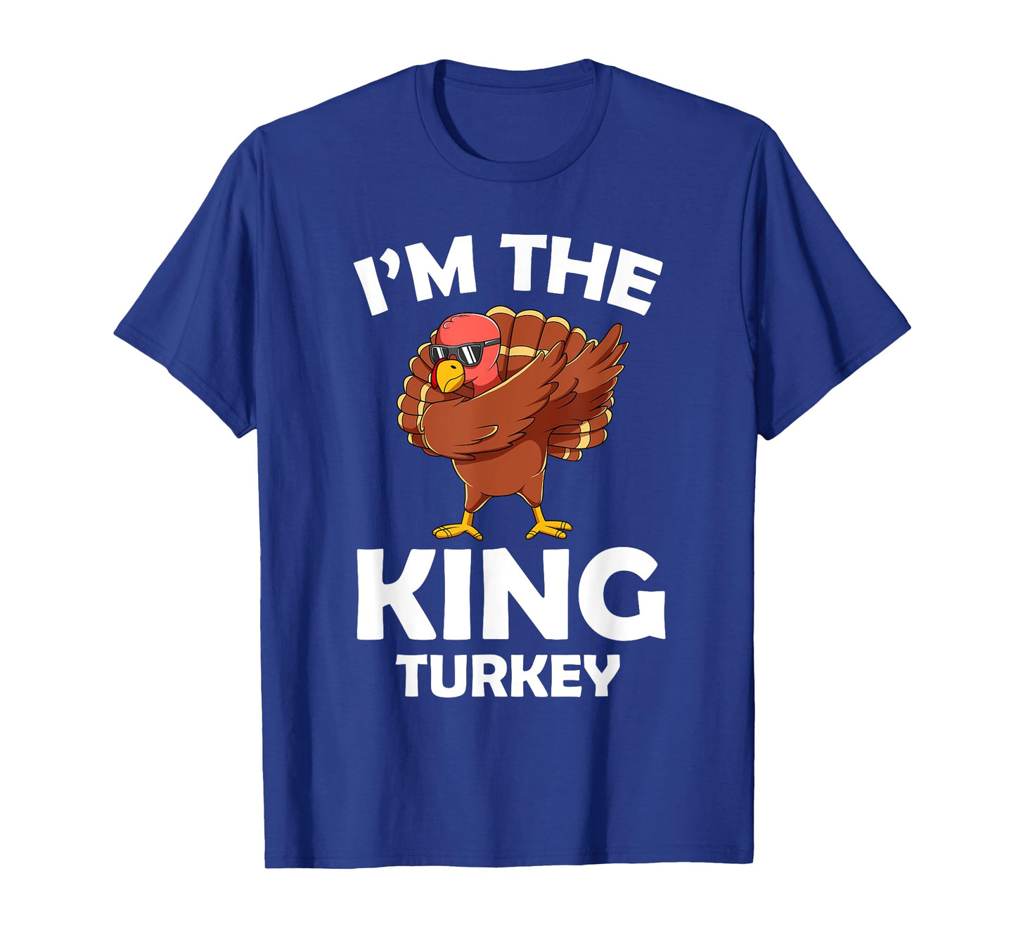 King Turkey Family Group Matching Thanksgiving Party Gift T-Shirt