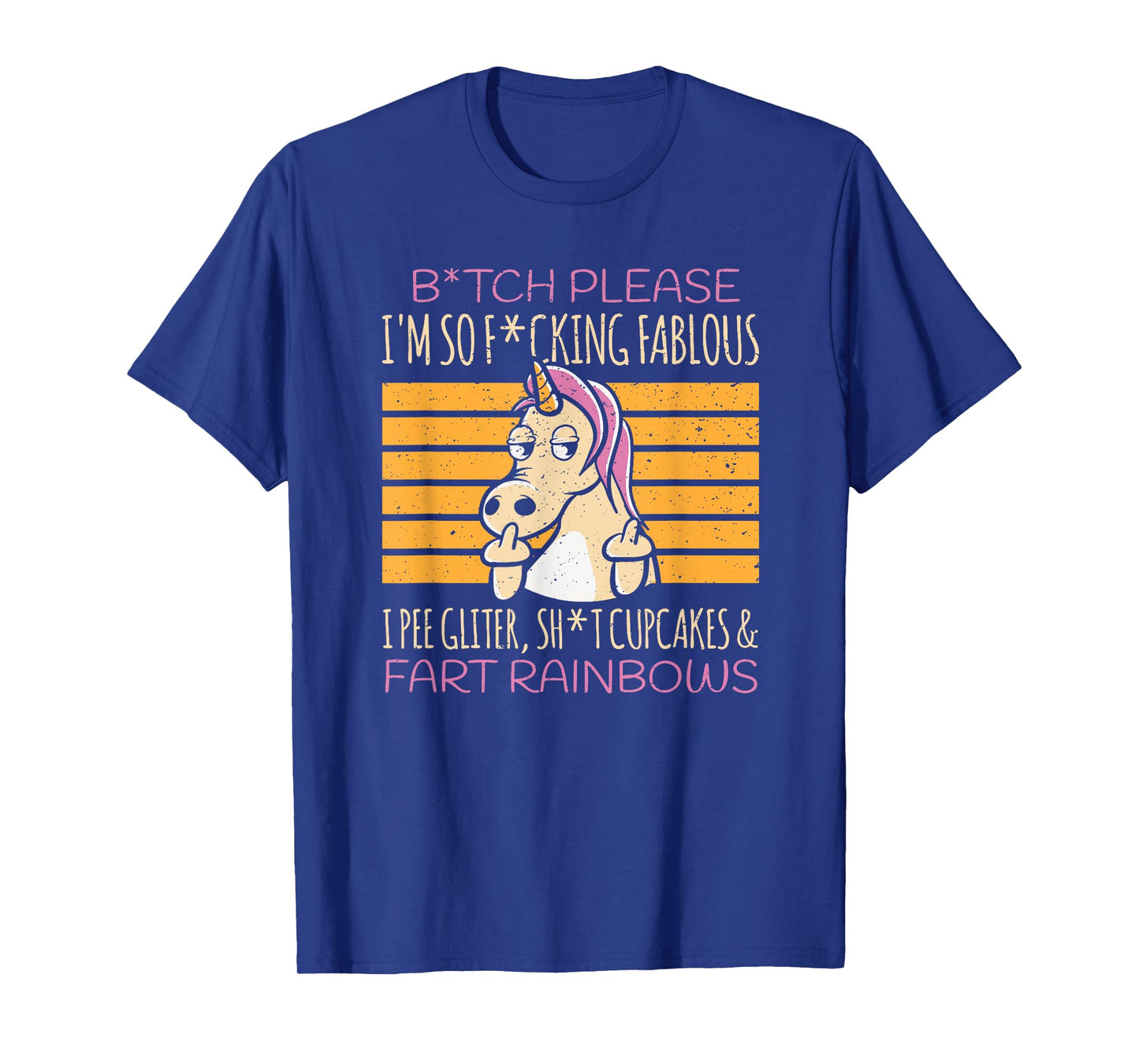 Bitch Please Unicorn Glitter Rainbow Fabulous T-Shirt