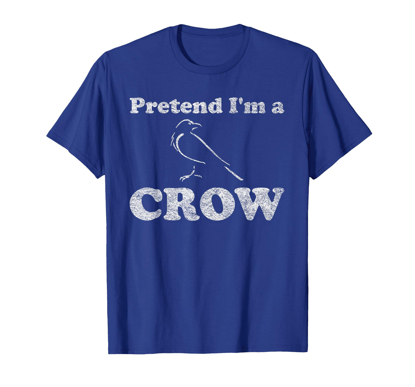 CROW COSTUME HALLOWEEN PRETEND I'M A CROW BLACK BIRD T-Shirt