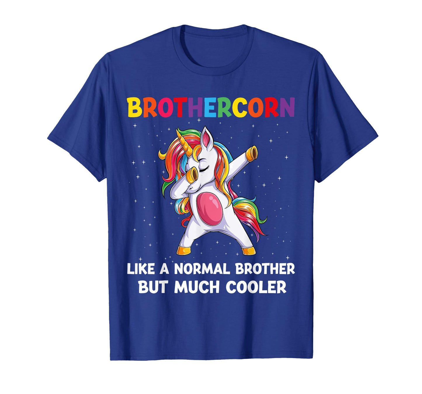 BrotherCorn Brother Unicorn Birthday Family Matching Bday T-Shirt