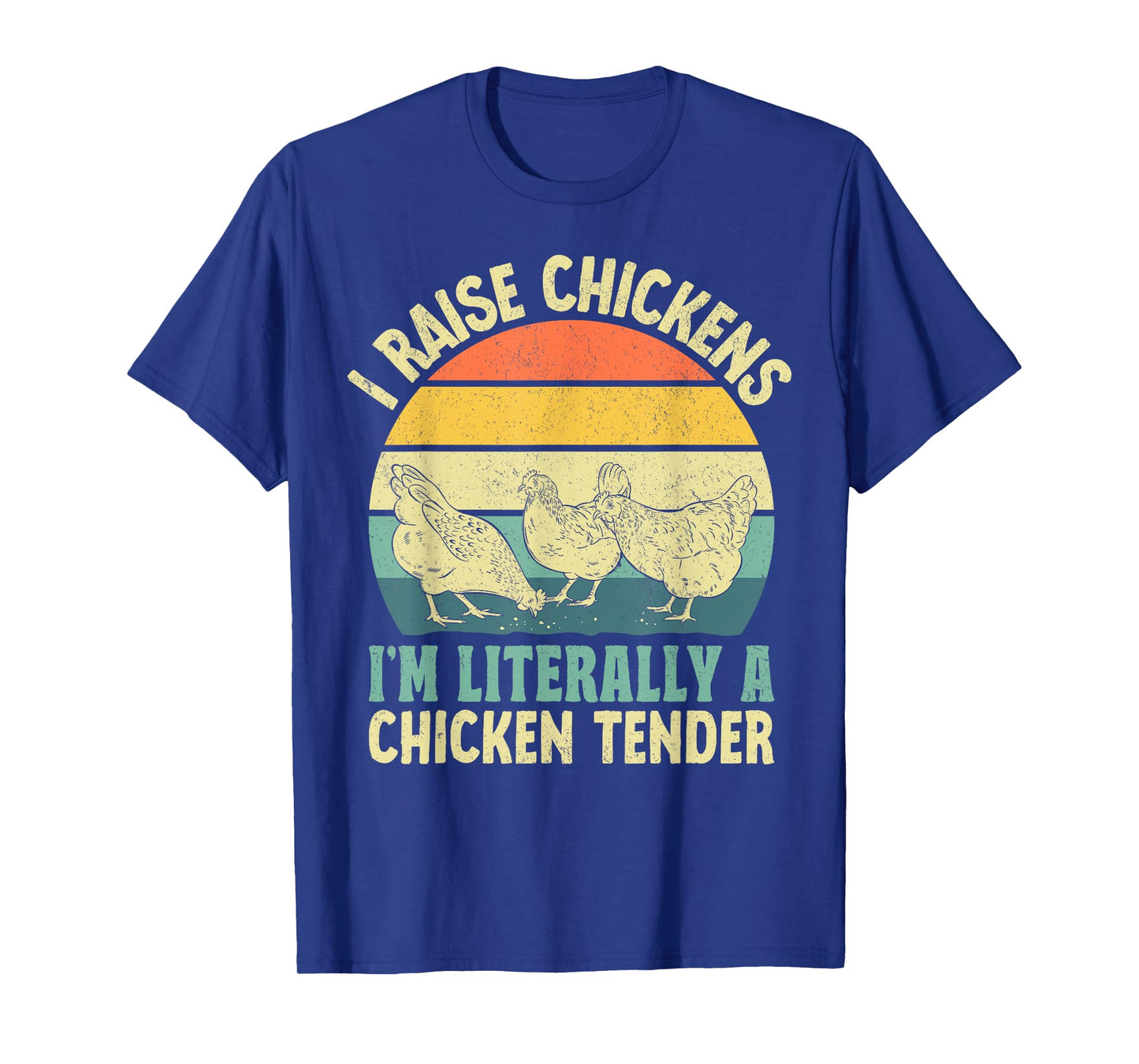 Cool Chicken Tender Art For Men Women Poultry Chicken Farmer T-Shirt