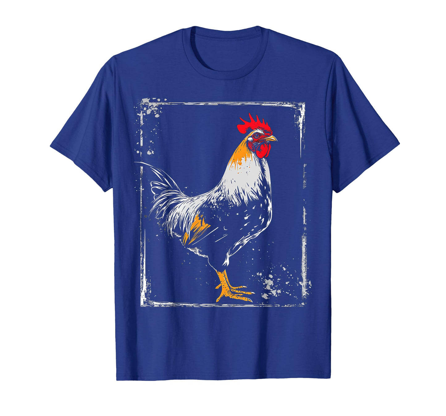 Chicken Painting Drawing Animal Art Graphic Chicken T-Shirt