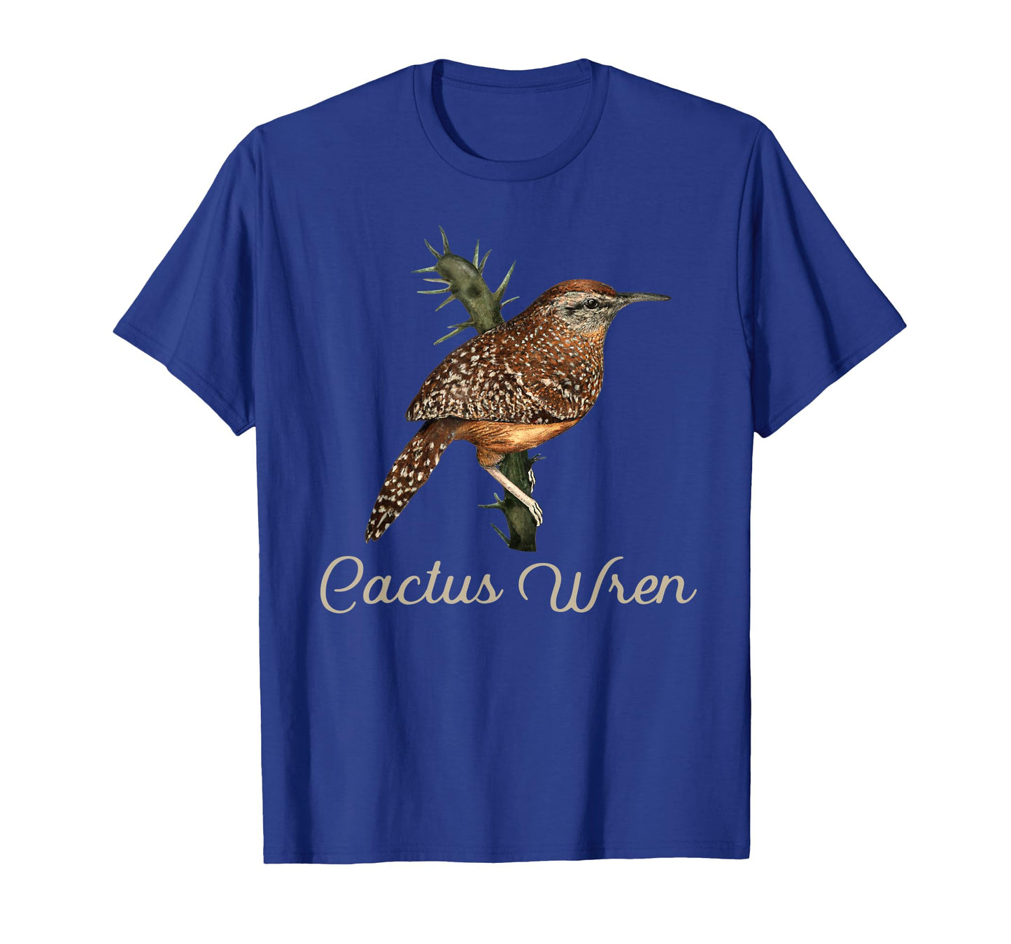Cactus Wren Bird Watching T-Shirt