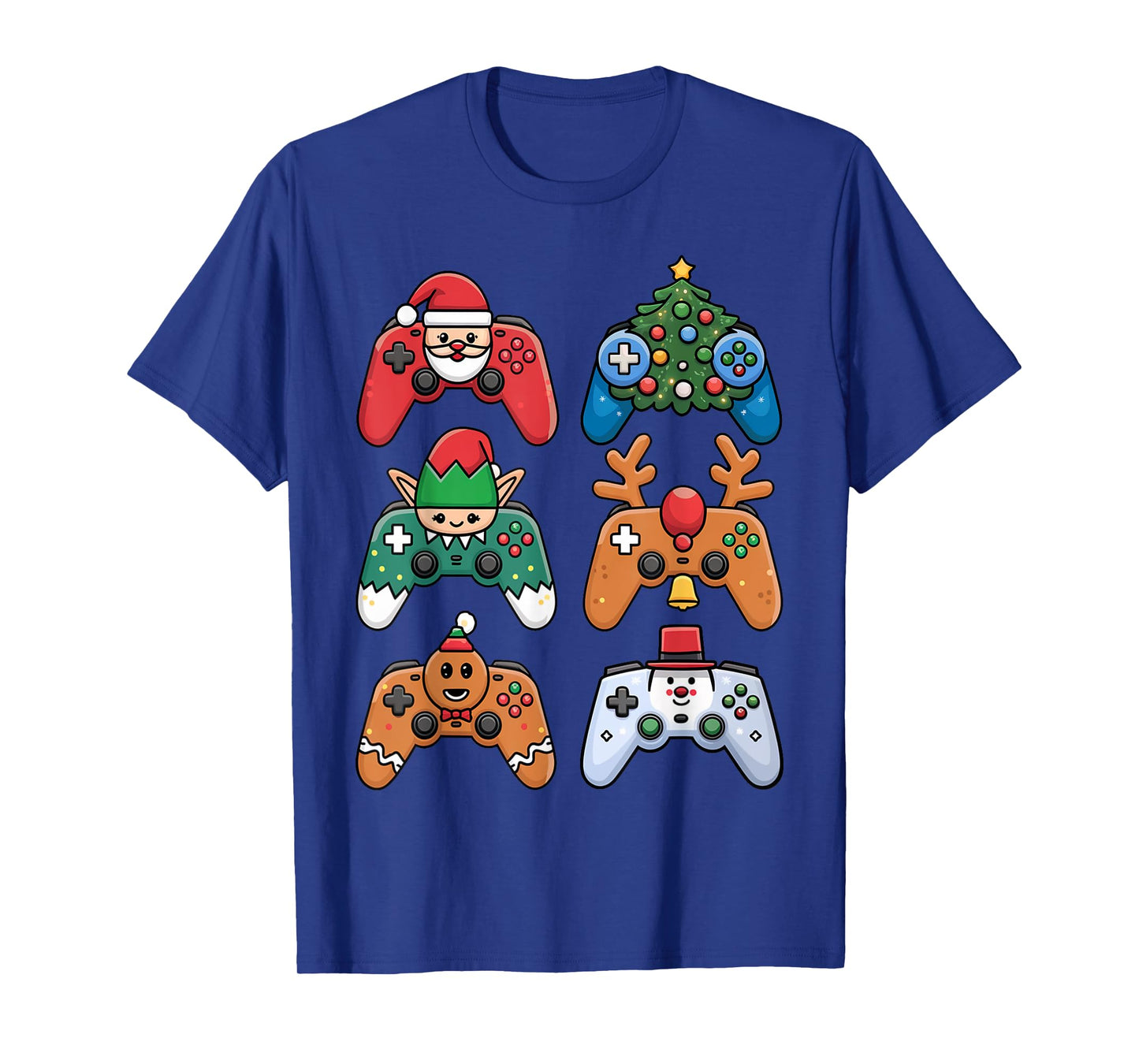 Christmas Video Gamer Controller Xmas Gaming Men Boys Kids T-Shirt