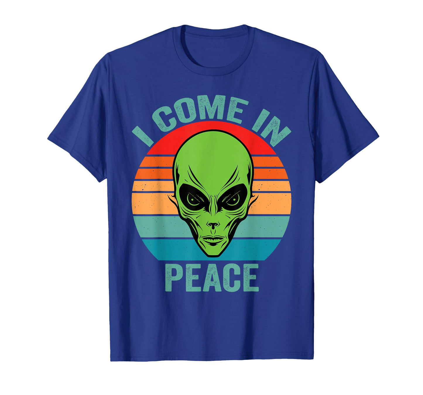 I Come In Peace im Peace Matching Couples Alien T-Shirt