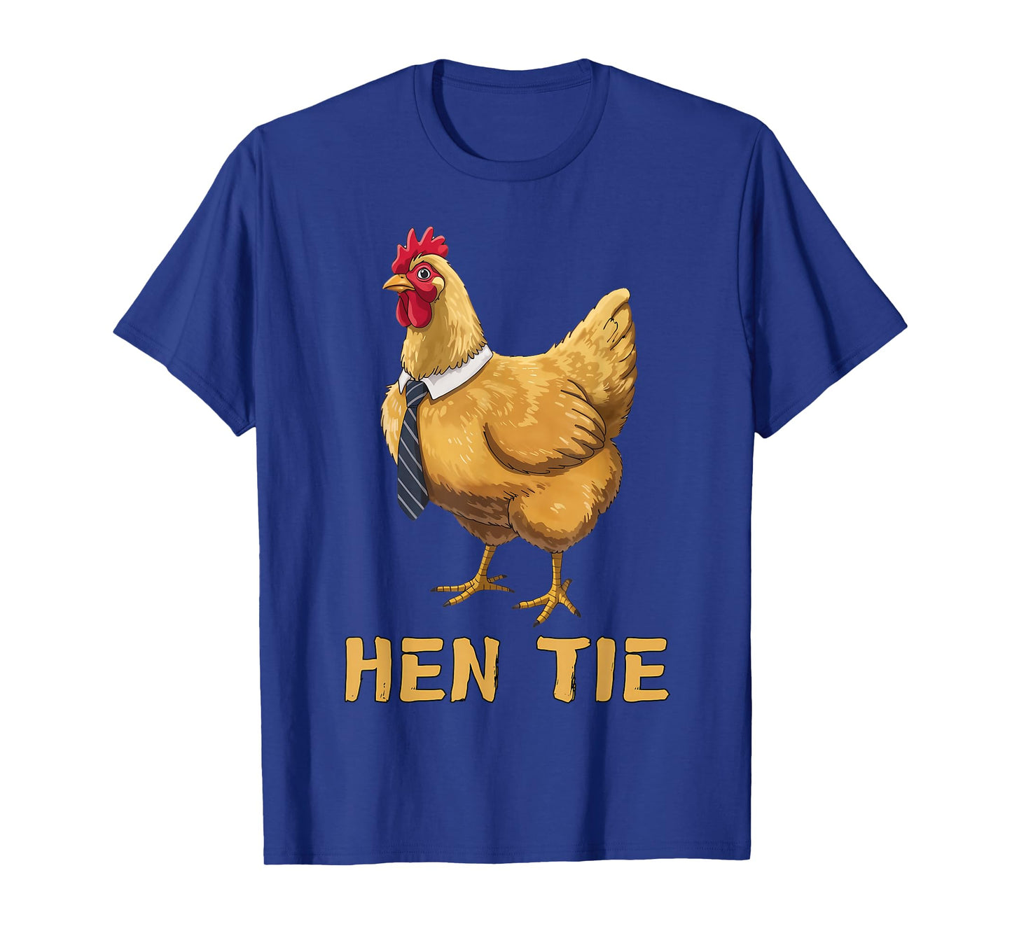 Hen Tie Funny Chicken Anime Lover Shirts Humor Graphic Tees T-Shirt